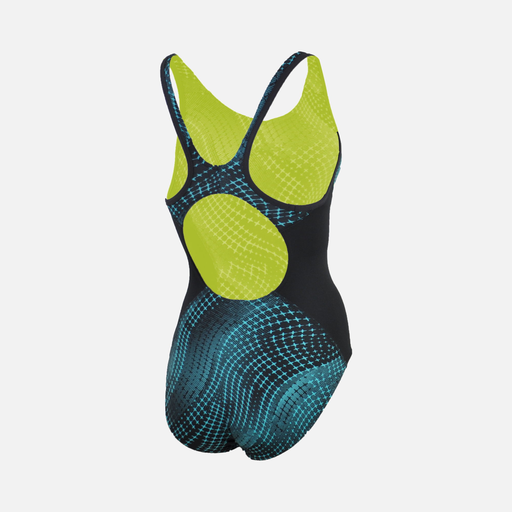 Speedo Fit Splice Allover Muscleback Kadın Mayo