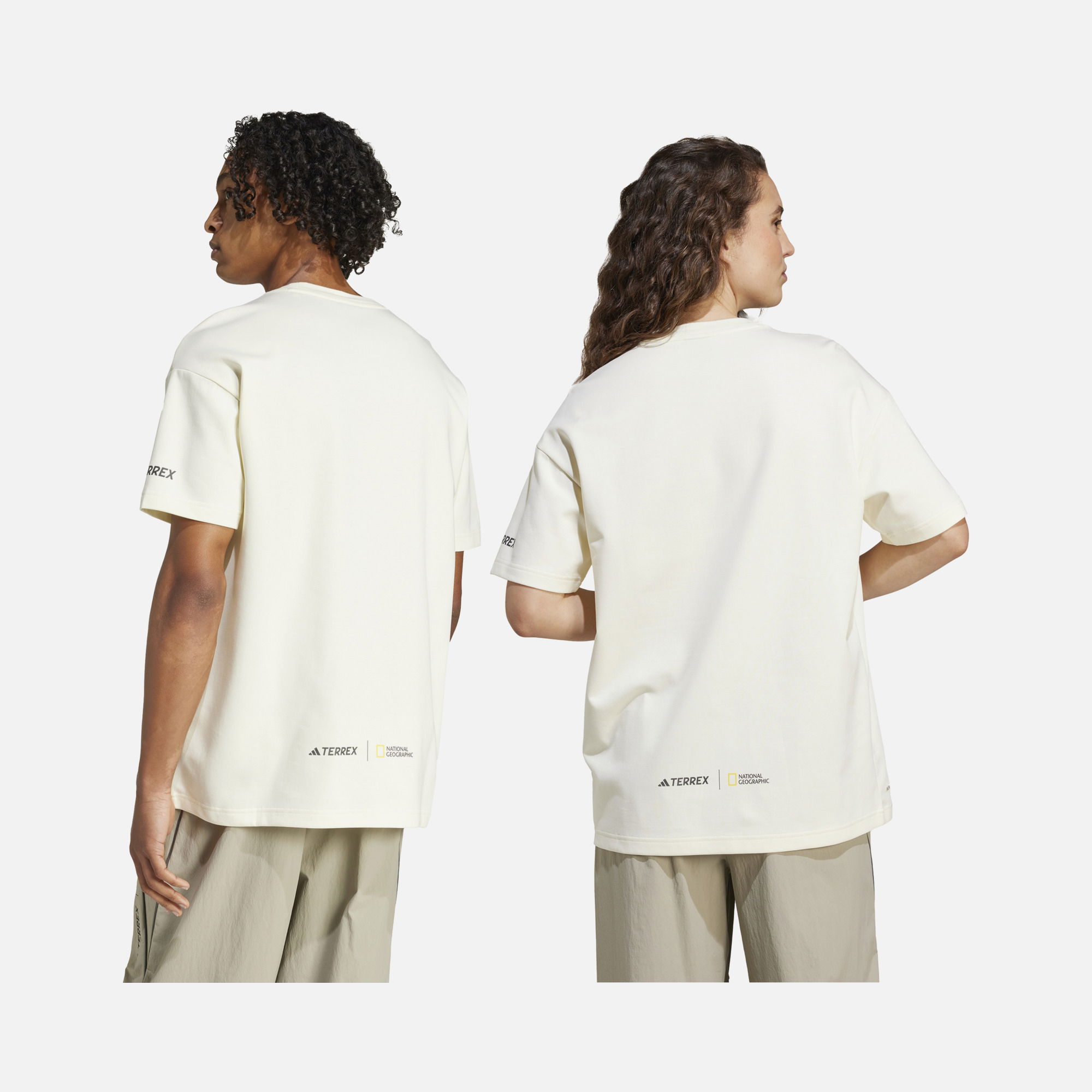 adidas Terrex Look Up From Earth ''National Geographic'' Hiking Short-Sleeve Erkek Tişört