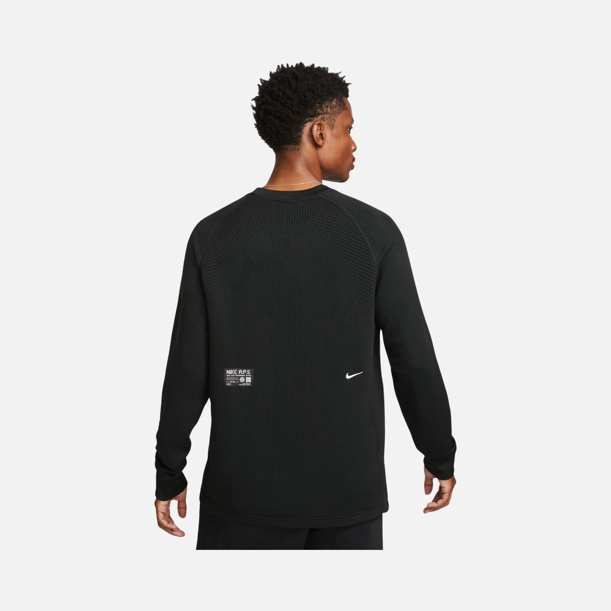Nike Therma-Fit ADV Axis Performance System Fleece Training Long-Sleeve Erkek Tişört