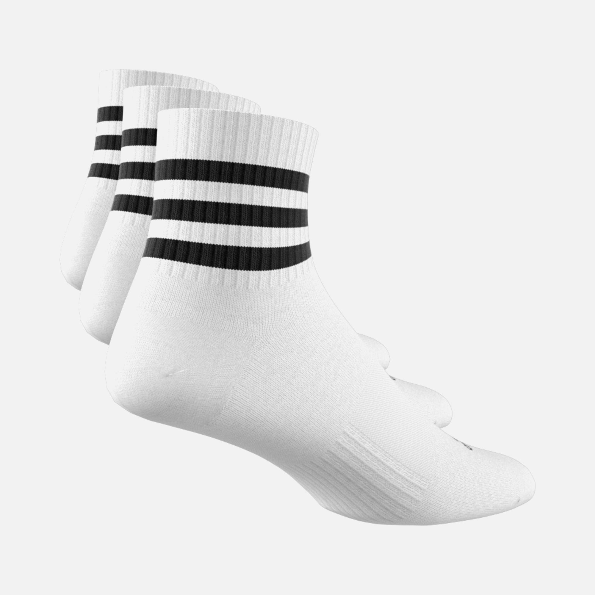 adidas 3-Stripes Cushioned Sportswear Mid-Cut FW24 (3-Pairs) Unisex Çorap