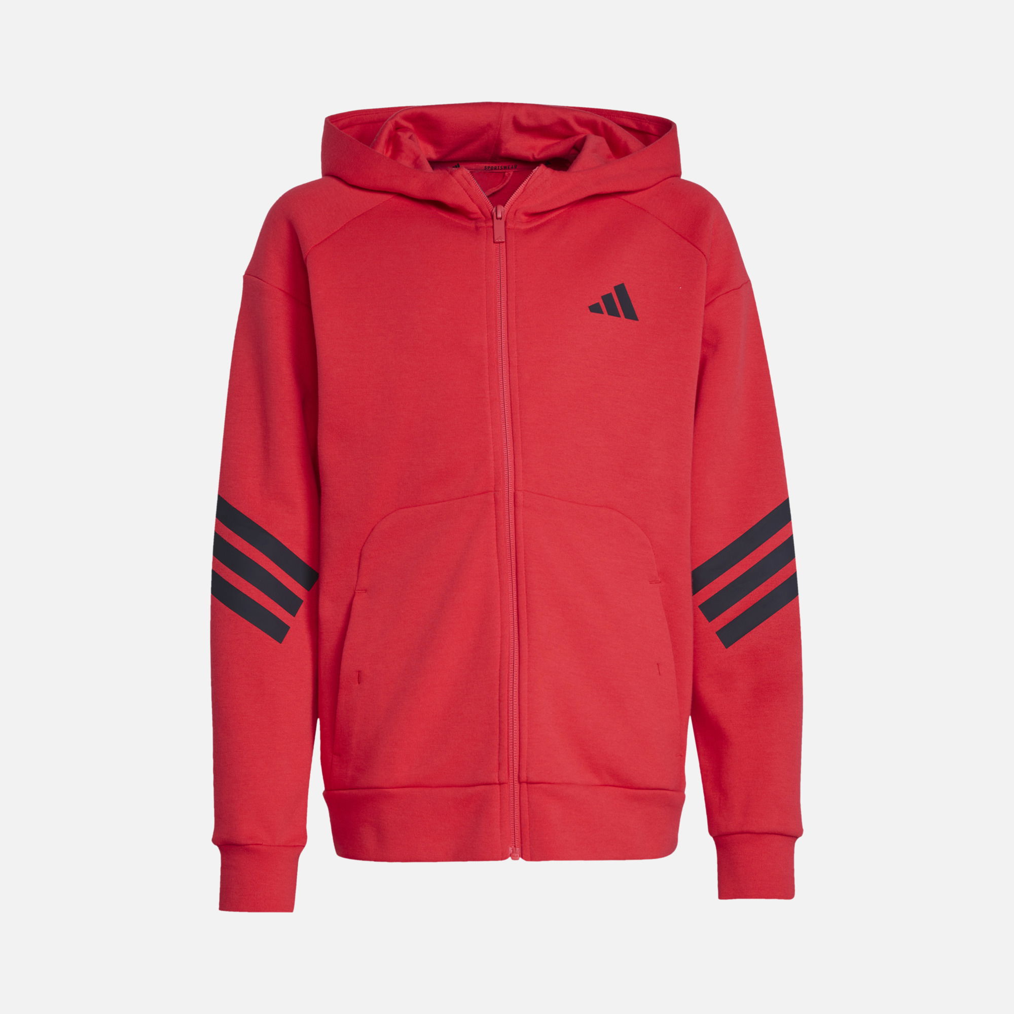 adidas Sportswear Future Icons 3-Stripes Regular- Fit Full-Zip Hooded Çocuk Sweatshirt