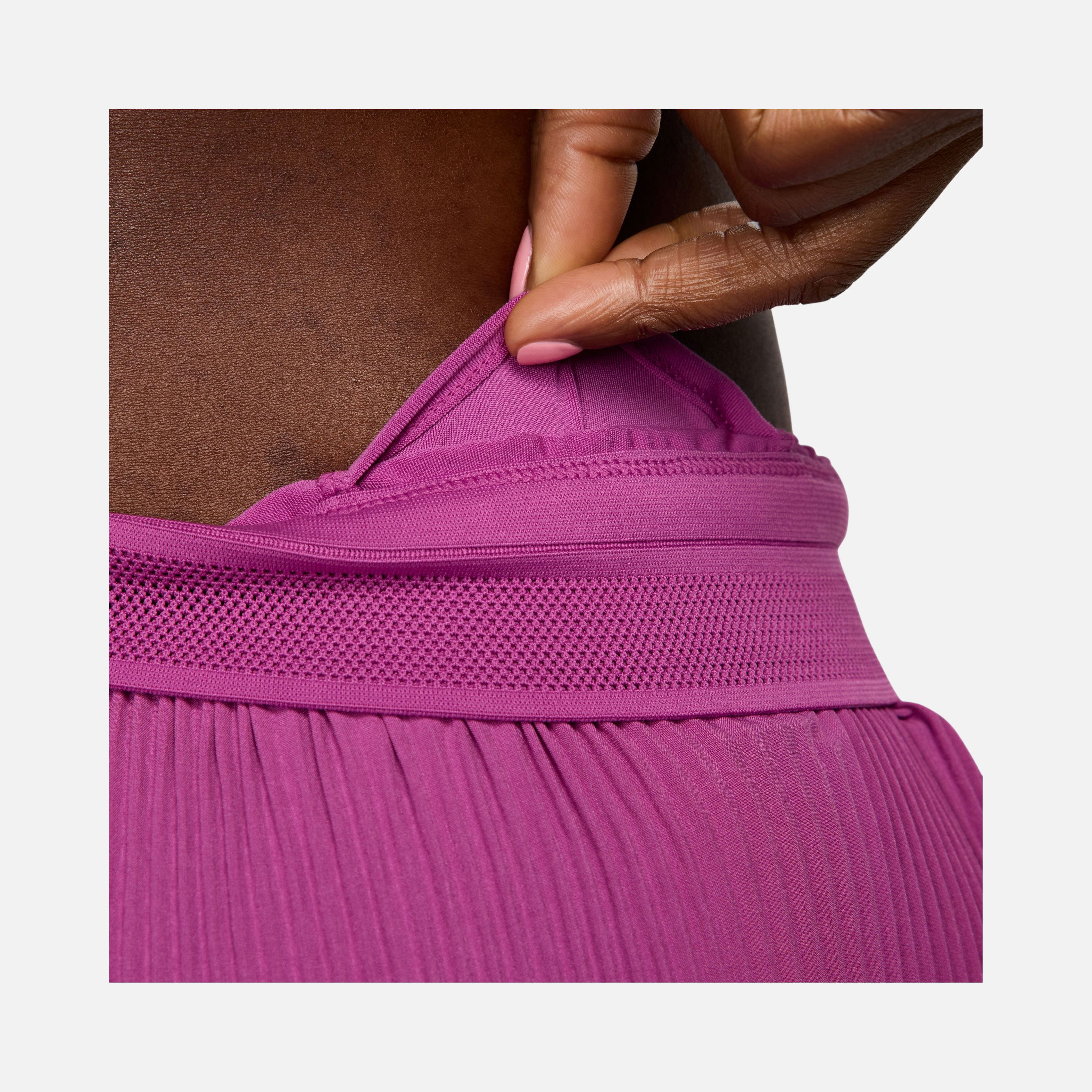 Nike AeroSwift Dri-Fit ADV Mid-Rise Brief-Lined 3" Running Kadın Şort