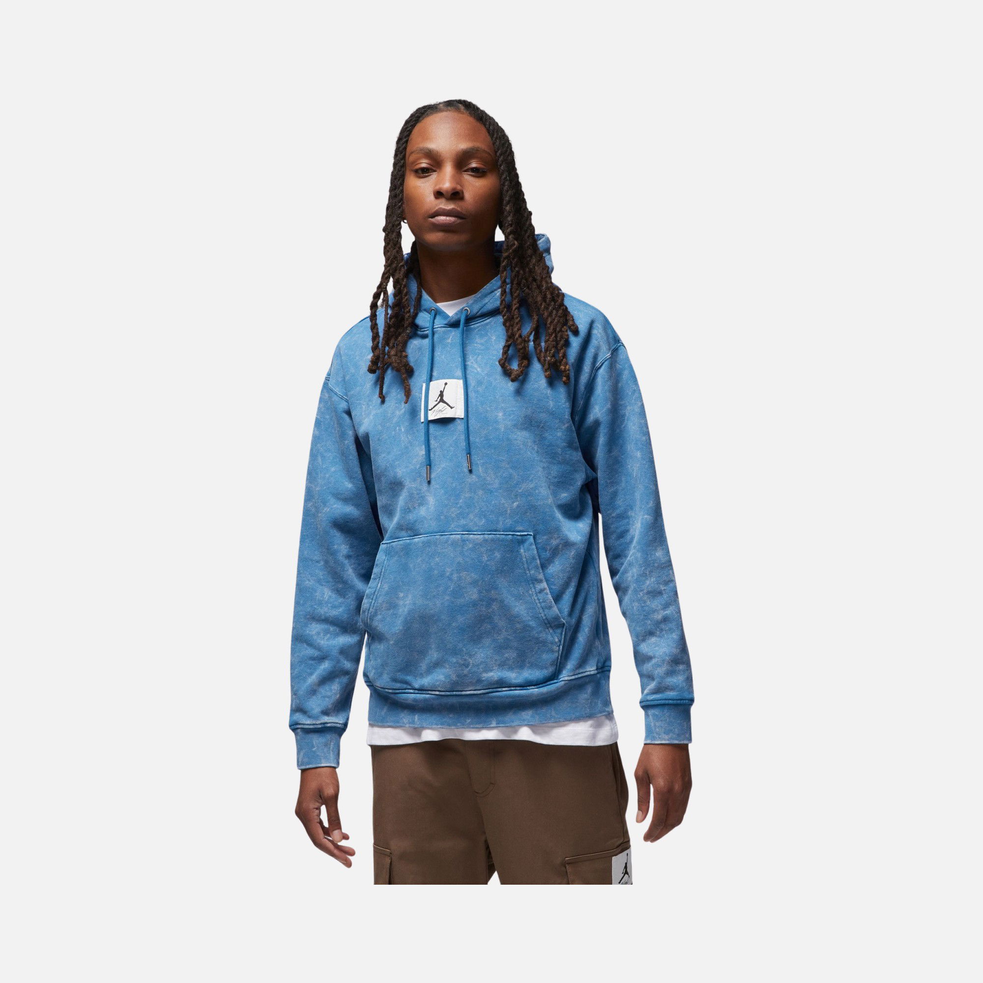Nike Jordan Essentials Washed-Out Fleece Hoodie Erkek Sweatshirt