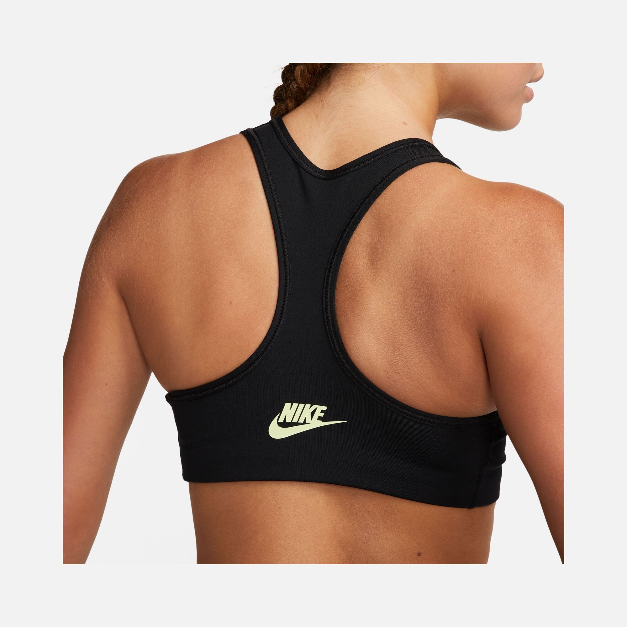 Nike Dri-Fit Swoosh Medium-Support Non-Padded Dance Training Kadın Bra