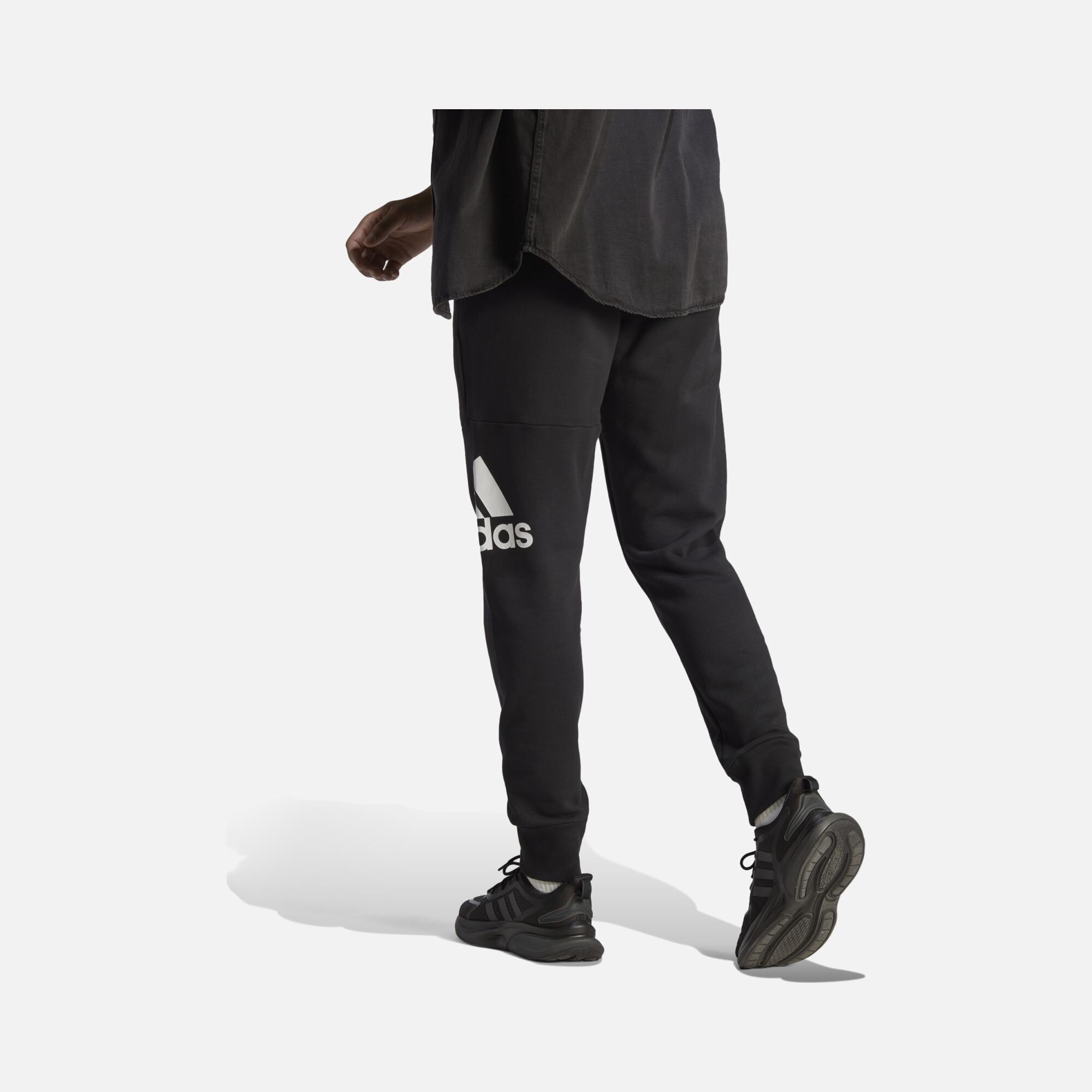 adidas Essentials French Terry Tapered Cuff Logo Joggers Erkek Eşofman Altı