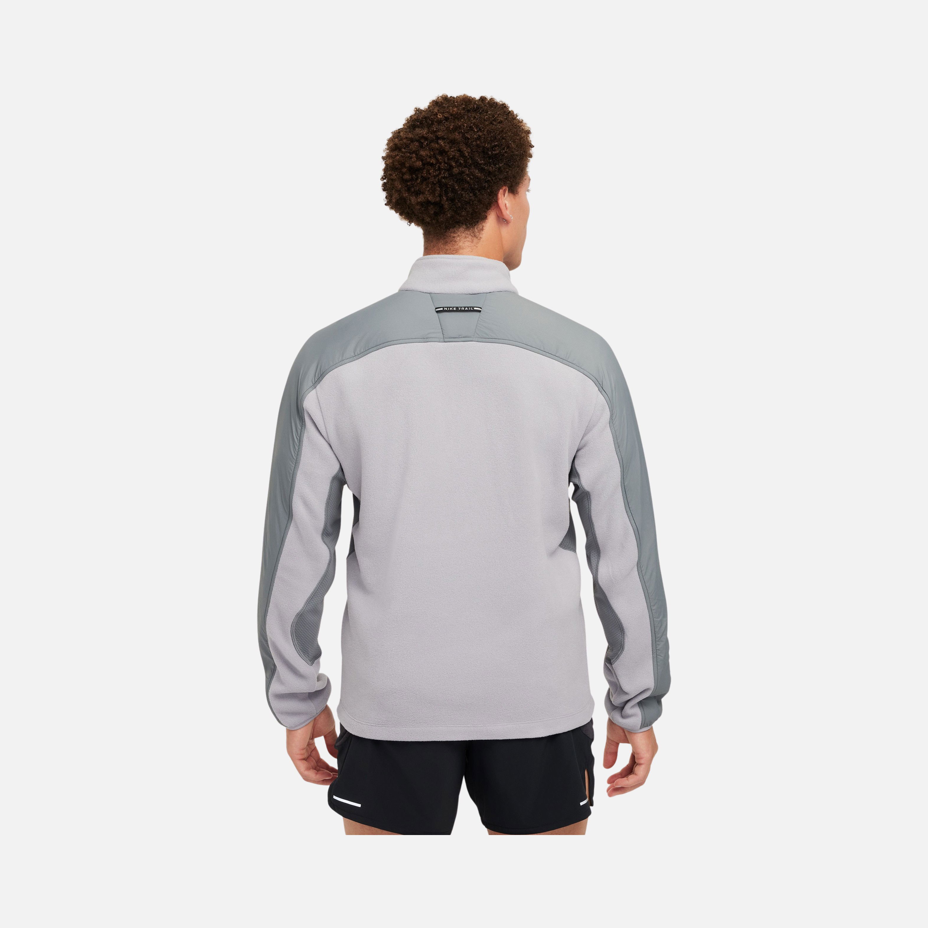 Nike Trail Polartec® 1/4-Zip Fleece Running Long-Sleeve Erkek Tişört