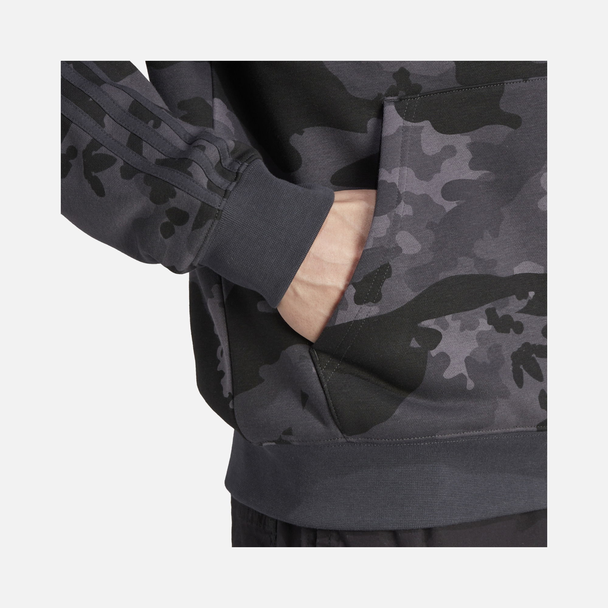 adidas Sportswear Graphics Camuoflage Hoodie Erkek Sweatshirt