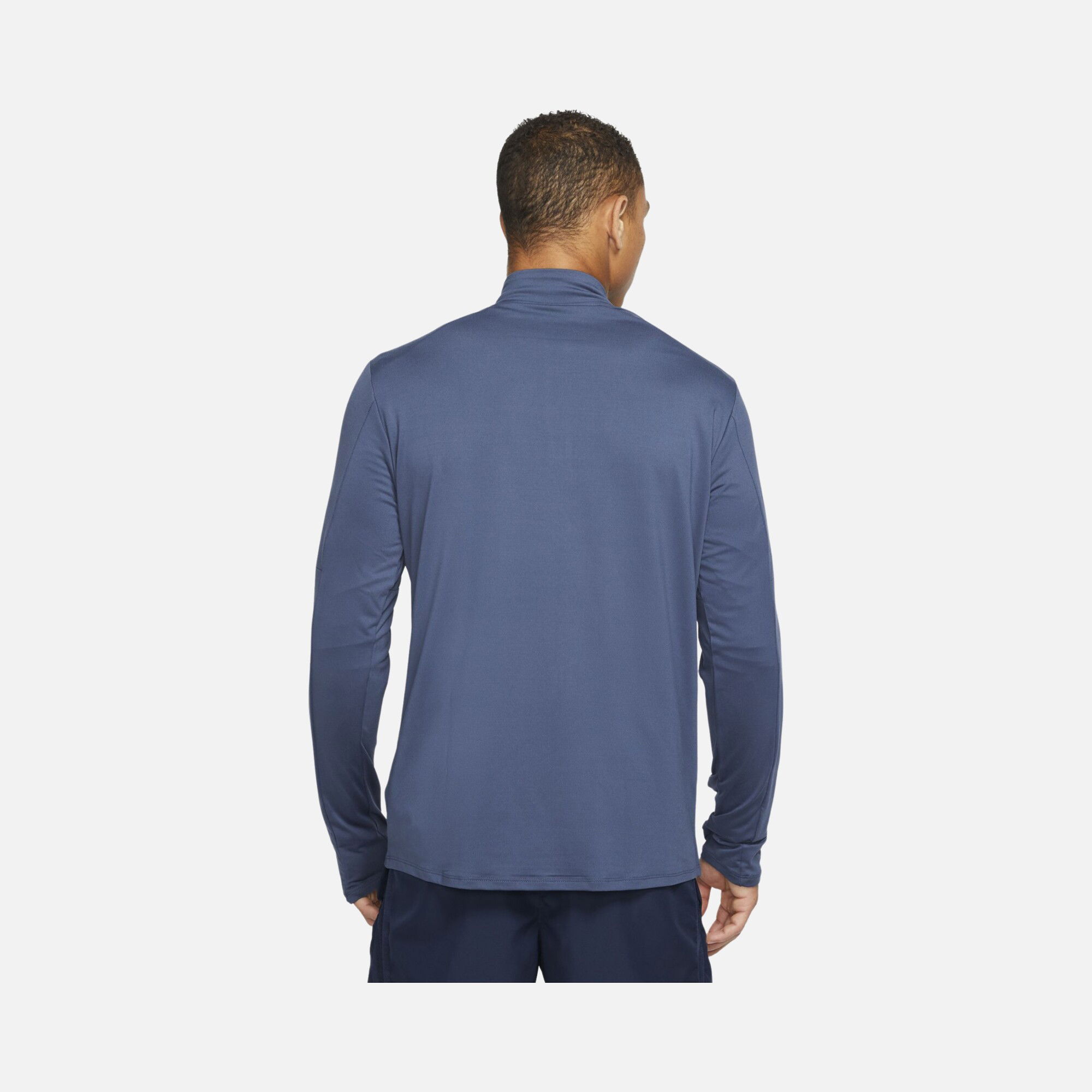Nike Dri-Fit 1/2-Zip Running Long-Sleeve Erkek Tişört