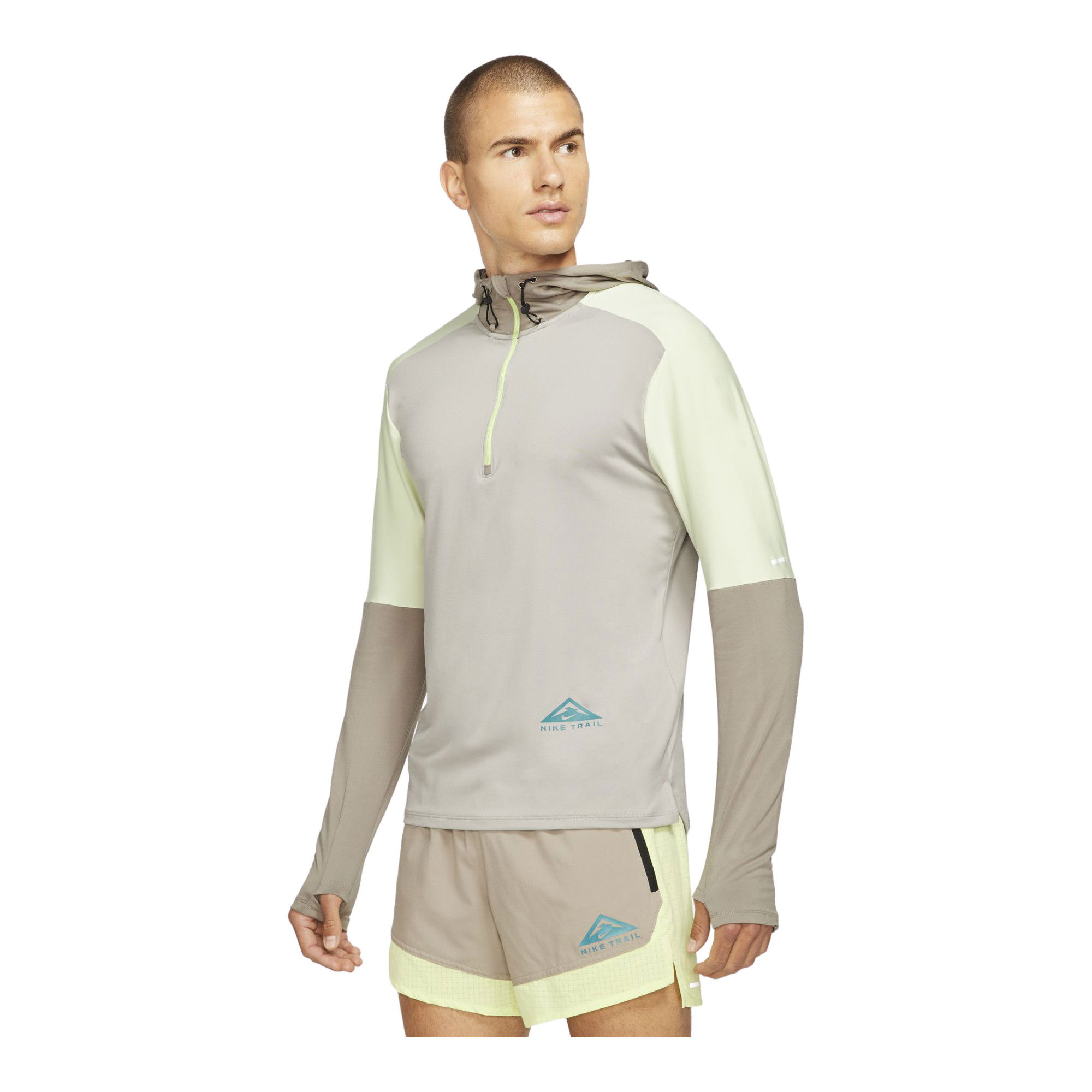 Nike Dri-Fit Trail Element 1/2-Zip Trail Running Hoodie Erkek Sweatshirt