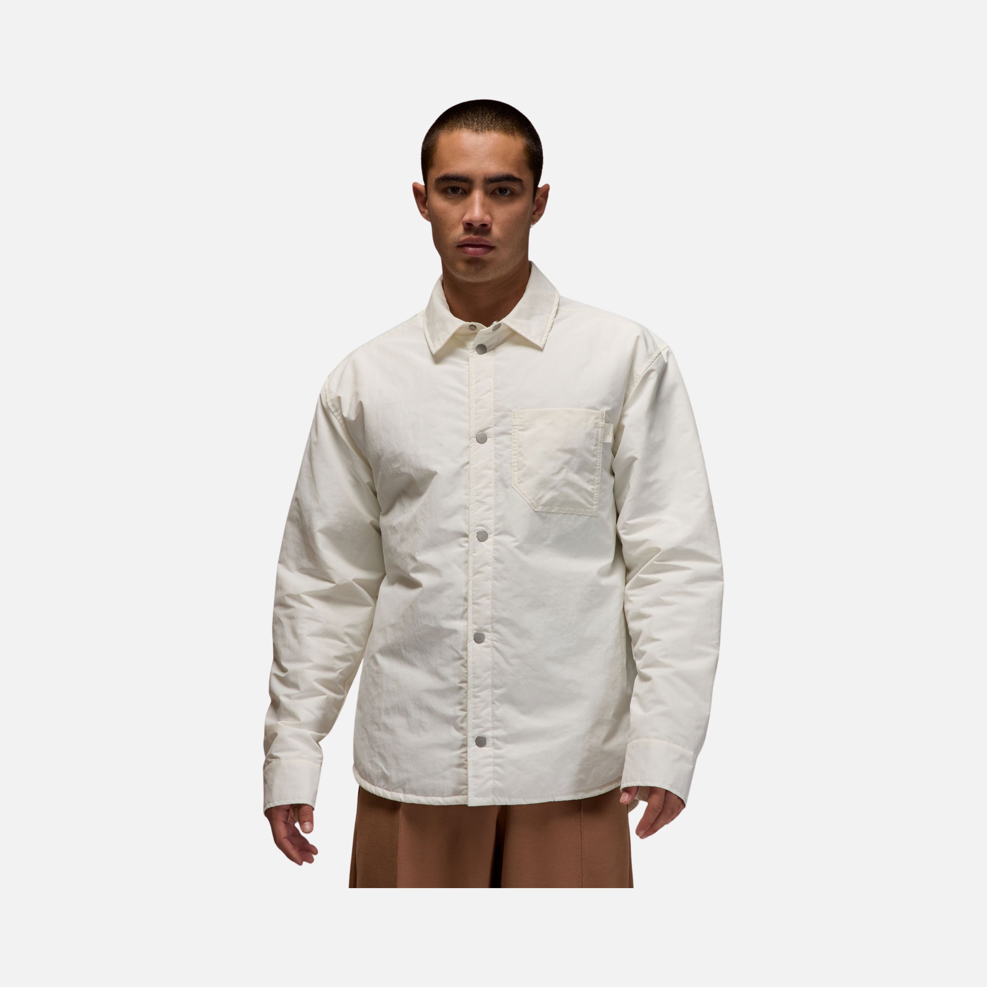 Nike Air Jordan Full-Snap Closures Long-Sleeve Erkek Gömlek