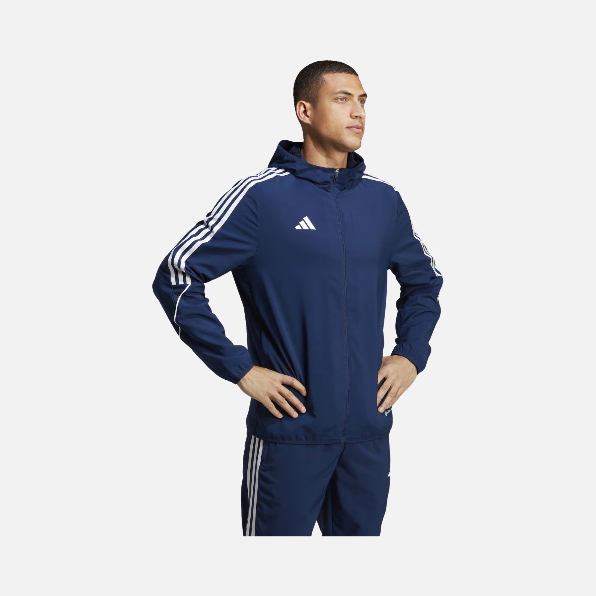 adidas AEROREADY Tiro 23 League Full-Zip 3-Stripes Hoodie Erkek Ceket
