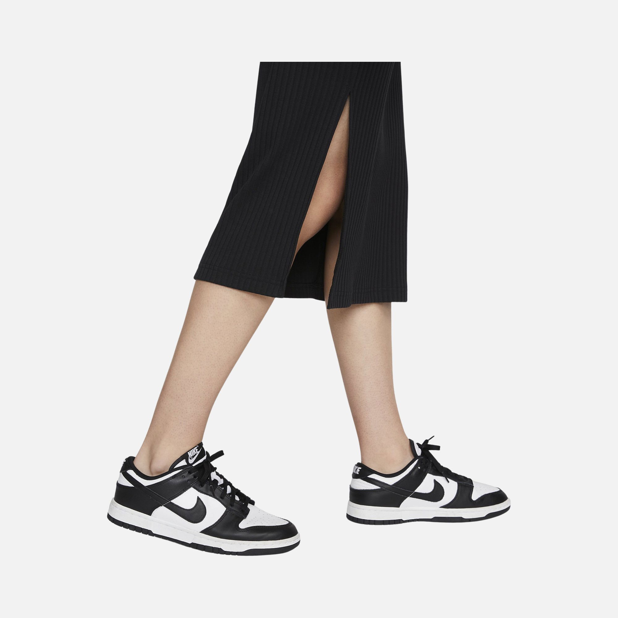 Nike Sportswear High-Waisted Ribbed Jersey Kadın Etek