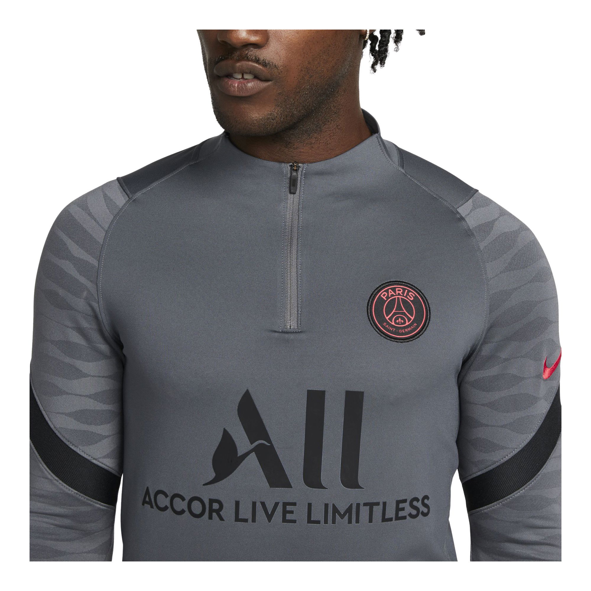 Nike Paris Saint-Germain Strike Dri-Fit Football Drill Long-Sleeve Erkek Tişört