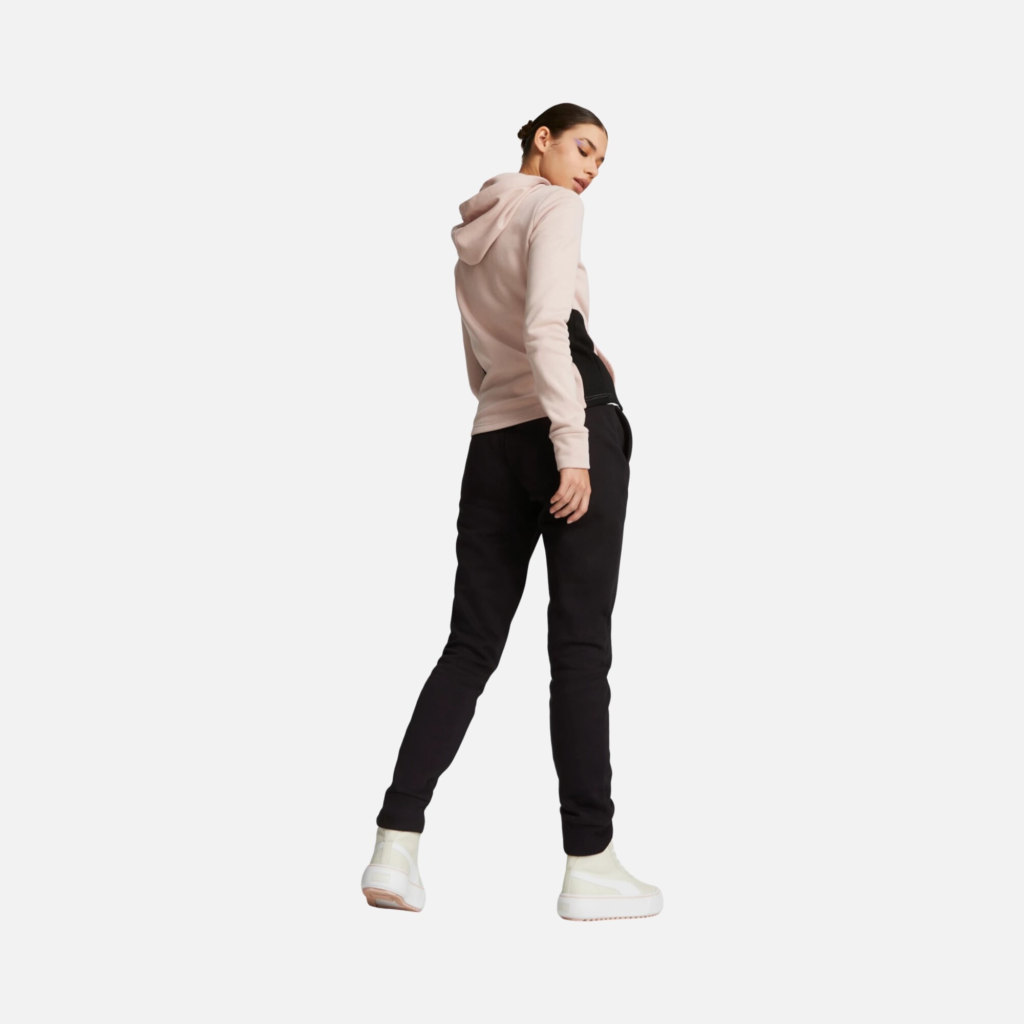 Puma Sportswear Classic Fleece Full-Zip Hooded Kadın Eşofman Takımı