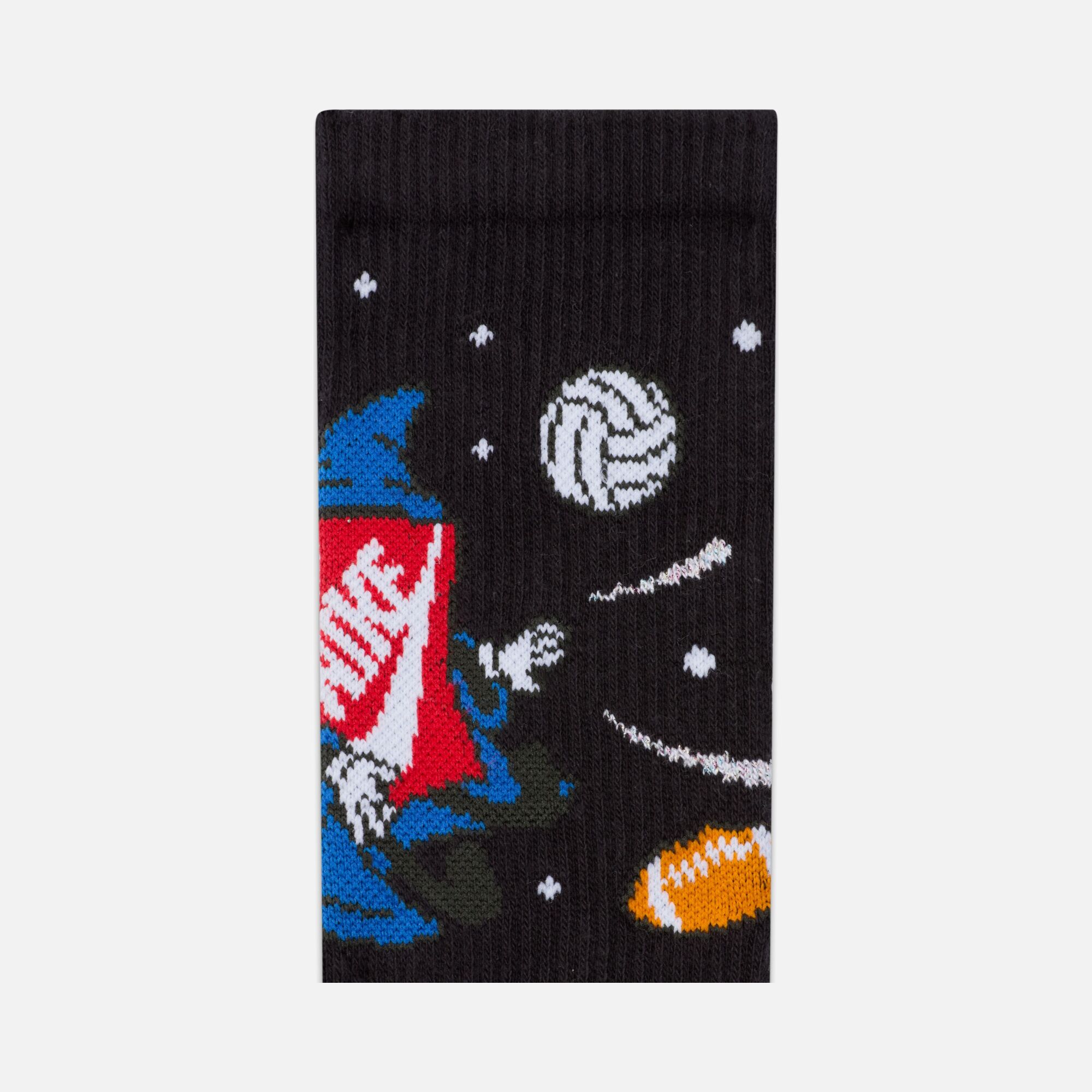 Nike Everyday Plus Cushioned Boxy ''Sports Wizard Graphic'' (2 Pairs) Çocuk Çorap