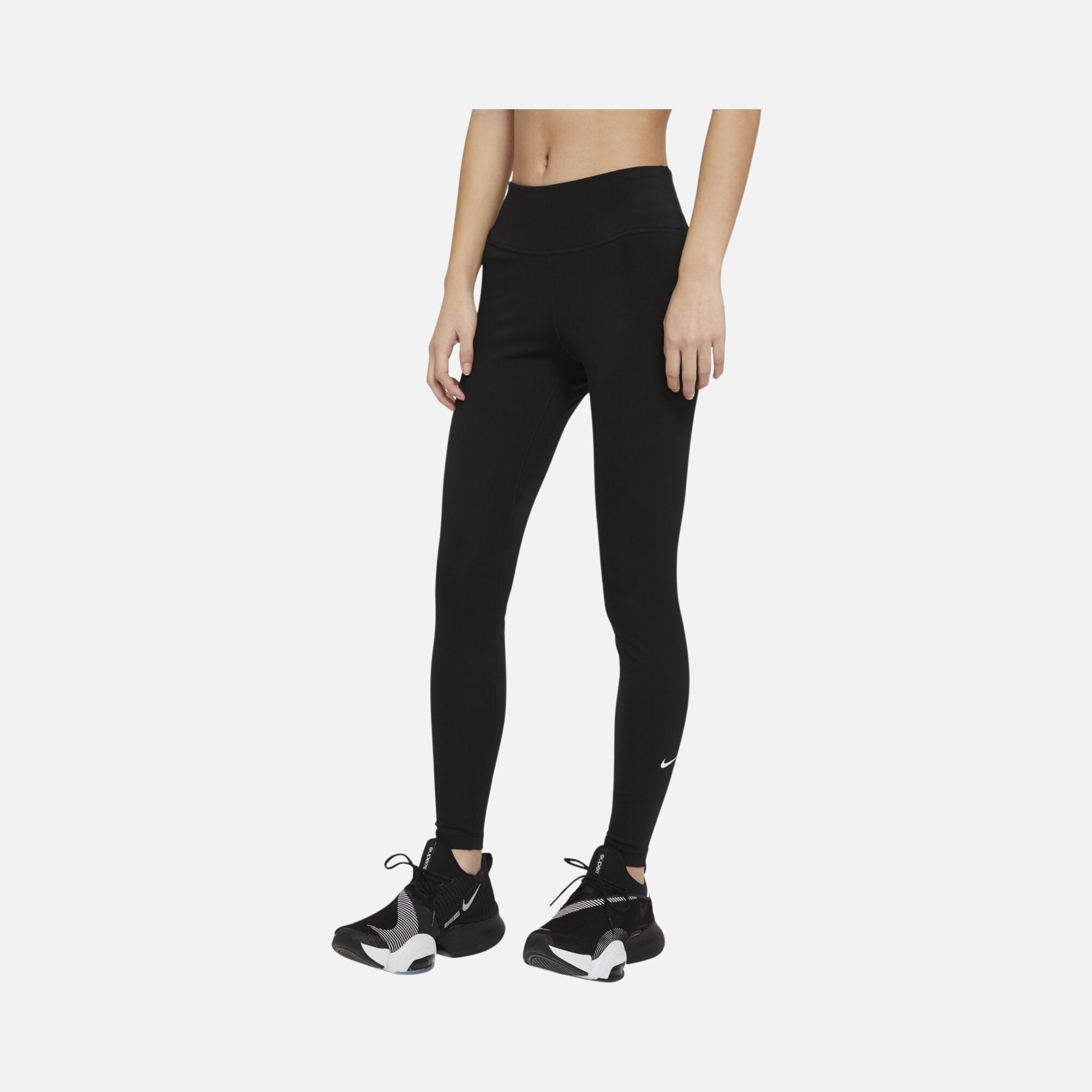 Nike One Mid-Rise Leggings (Plus Size) Kadın Tayt