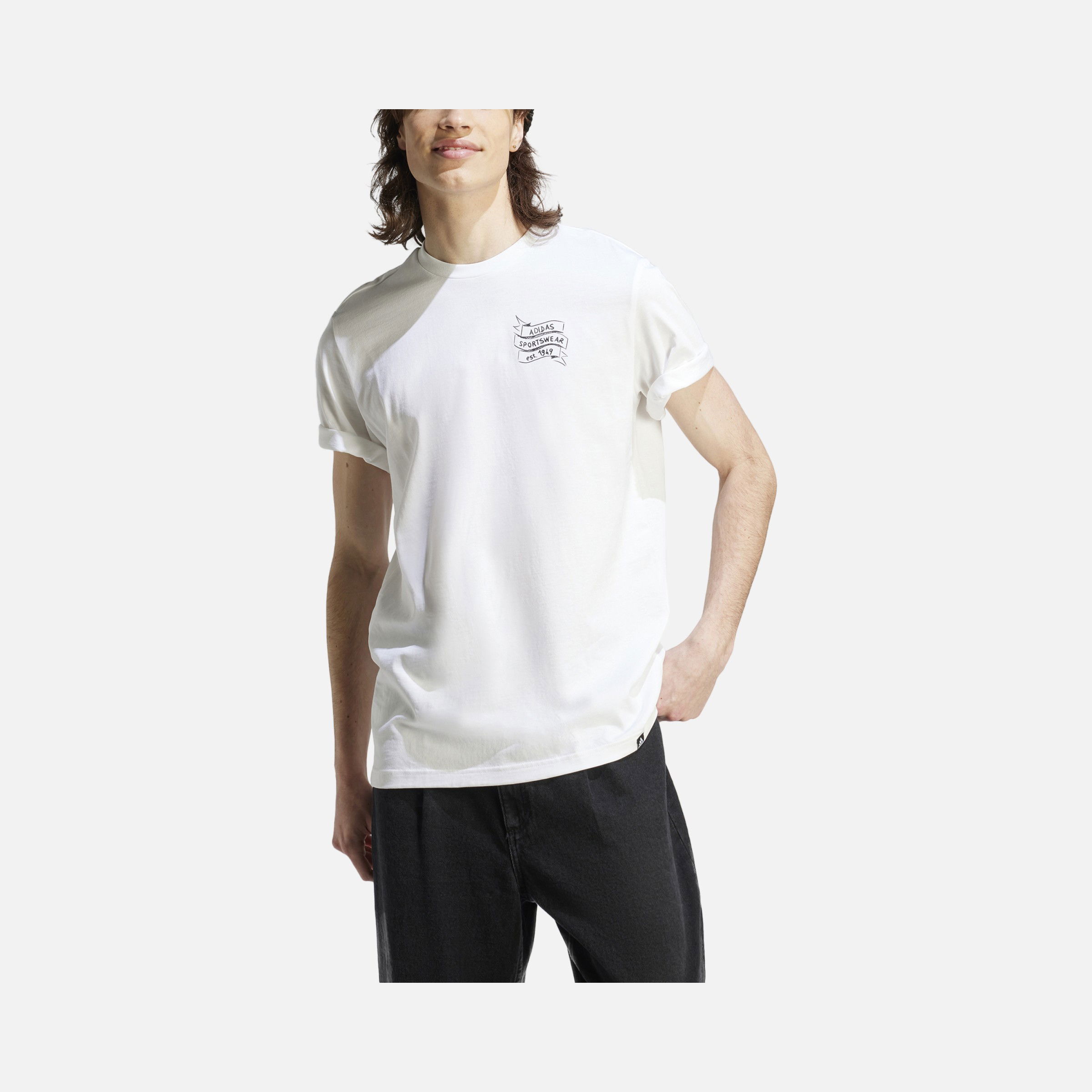 adidas Sportswear Brand Love Graphic Short-Sleeve Erkek Tişört