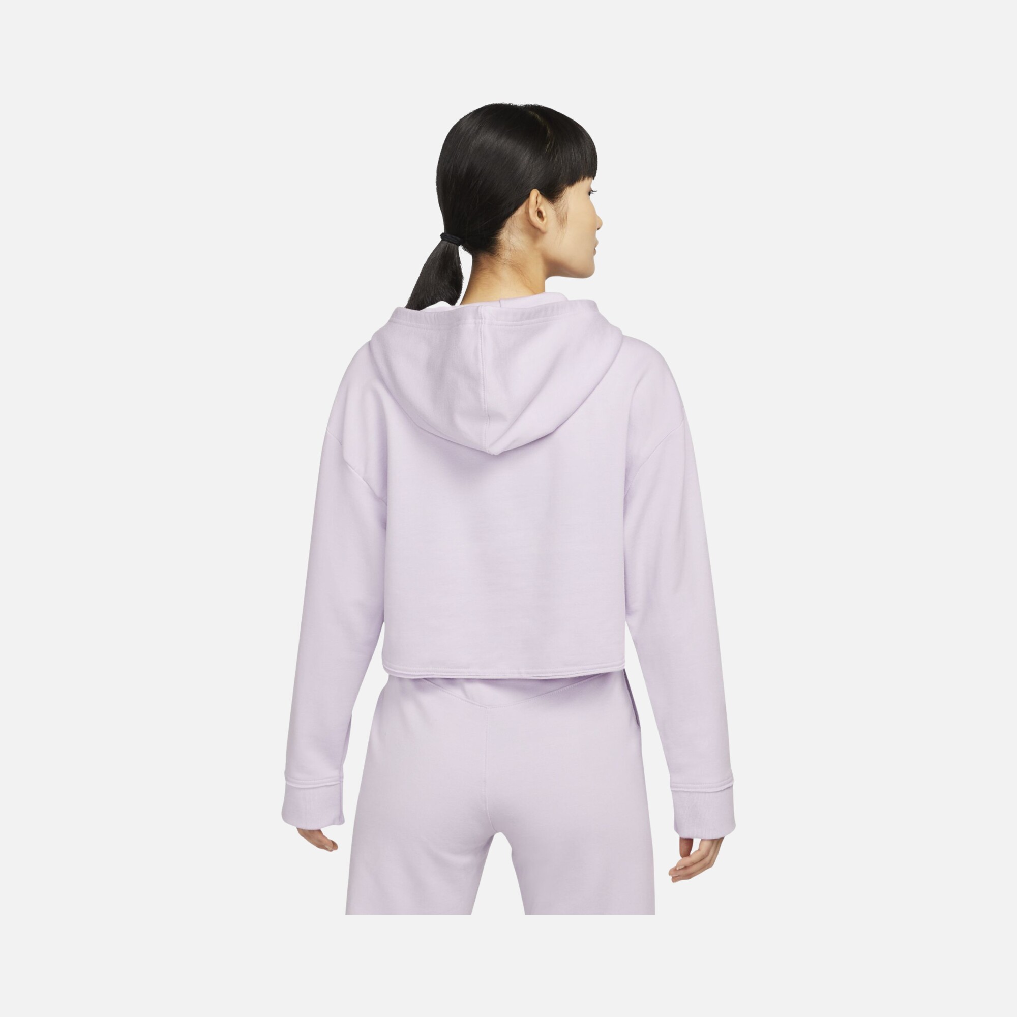 Nike Yoga Luxe Cropped Fleece Training Hoodie Kadın Sweatshirt
