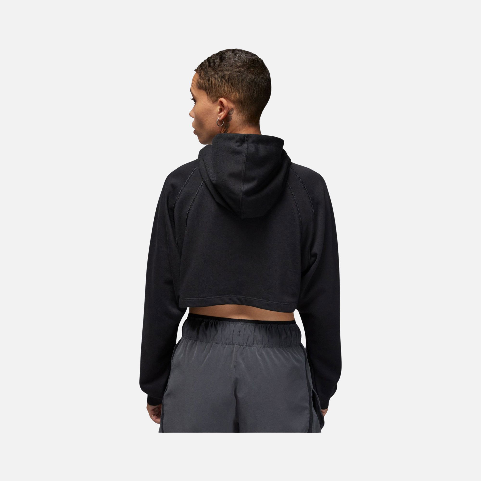 Nike Jordan Sport Cropped Pullover Hoodie Kadın Sweatshirt