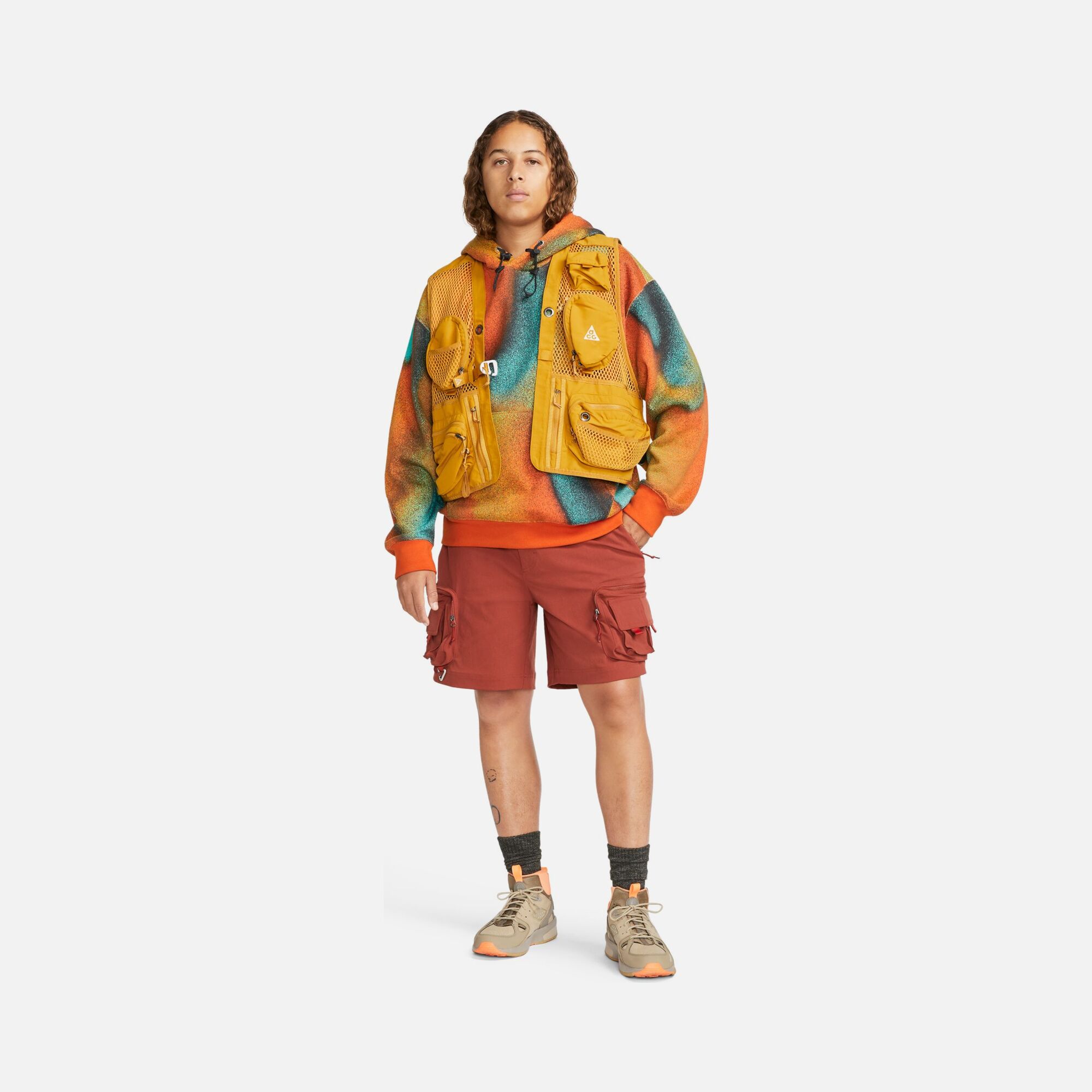 Nike Sportswear ACG Therma-Fit Tuff Graphic Pollover Hoodie Erkek Sweatshirt