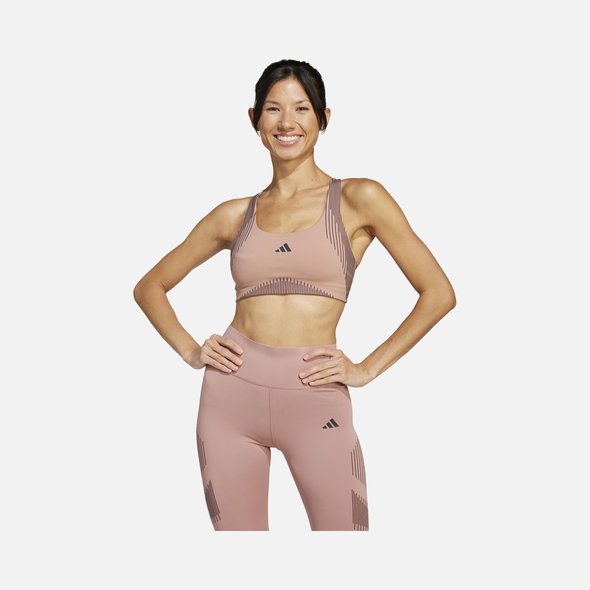 adidas Climacool Powerimpact Luxe LYCRA® & Adimove Fabric Medium-Support Pro Series Gym & Training Kadın Bra