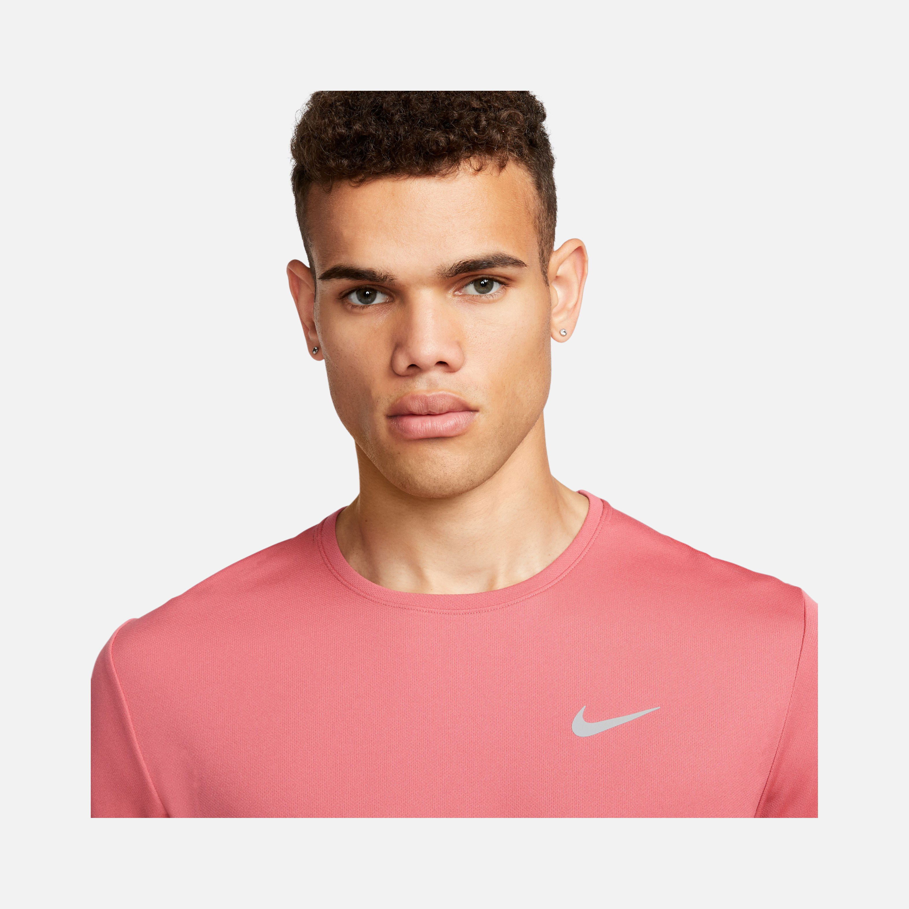 Nike Dri-Fit UV Miler Running Short-Sleeve Erkek Tişört