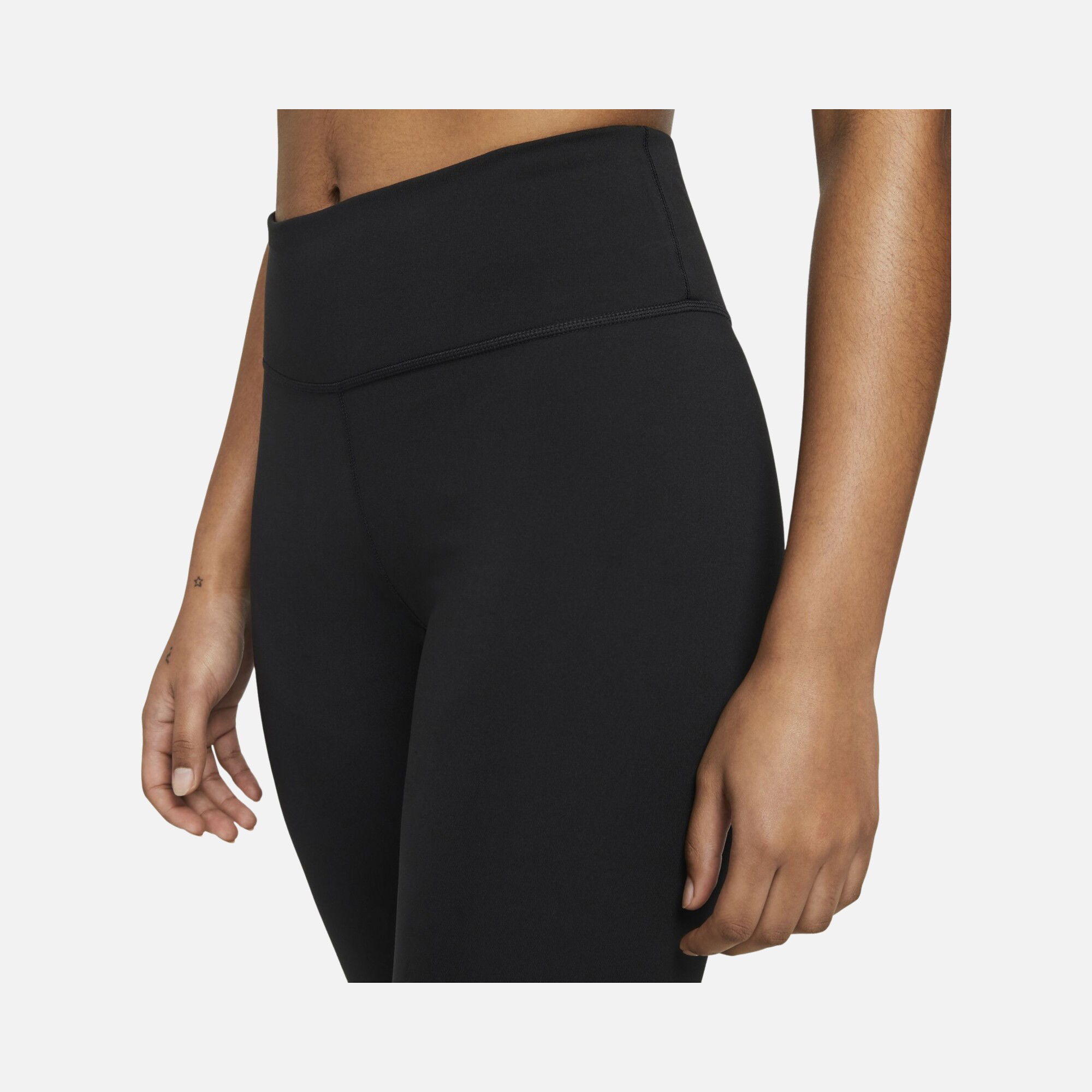 Nike One Mid-Rise Crop (Plus Size) Kadın Tayt