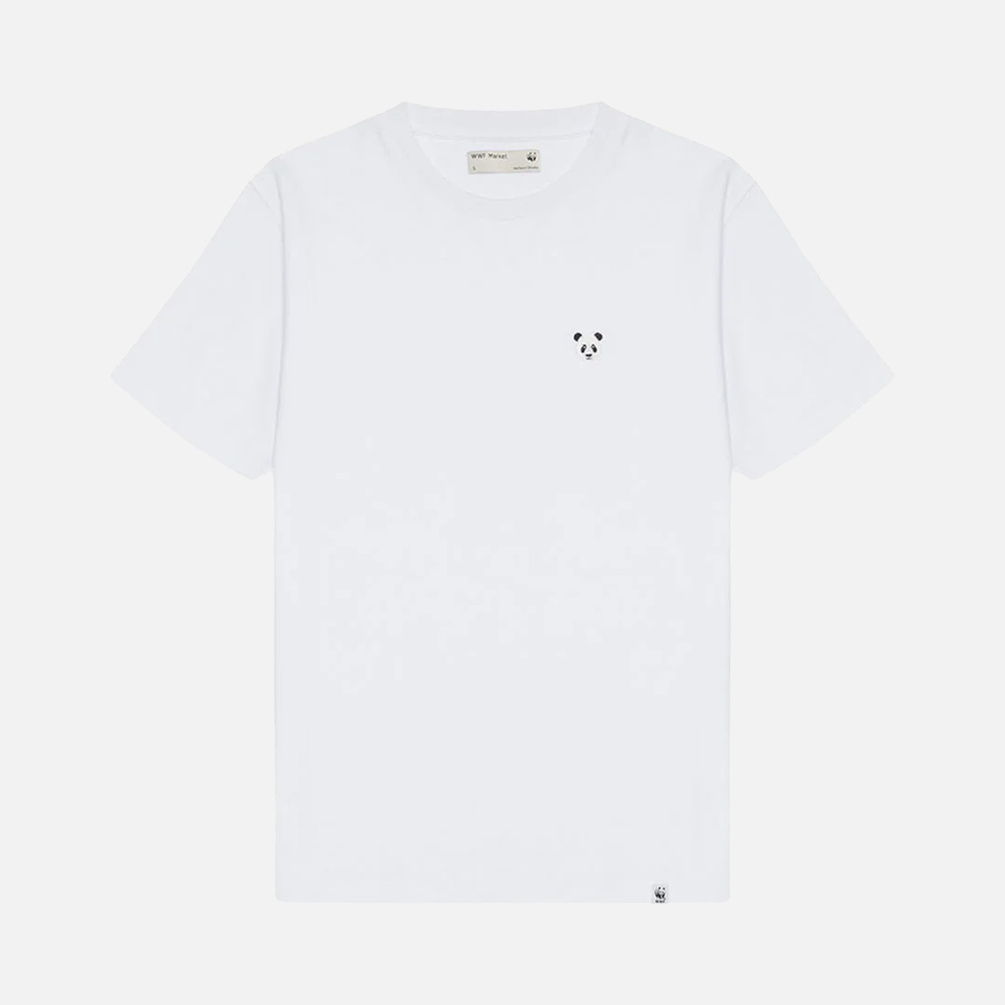 WWF Sportswear Panda Embroidered Short Sleeve Unisex Tişört