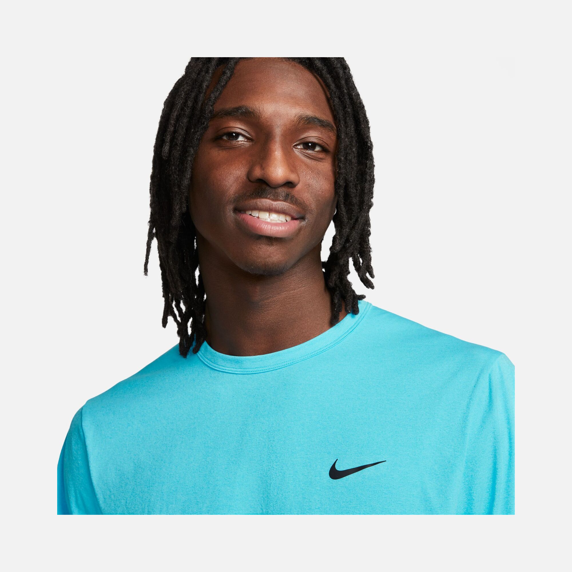 Nike Dri-Fit UV Hyverse Versatile Fitness Training Short-Sleeve Erkek Tişört