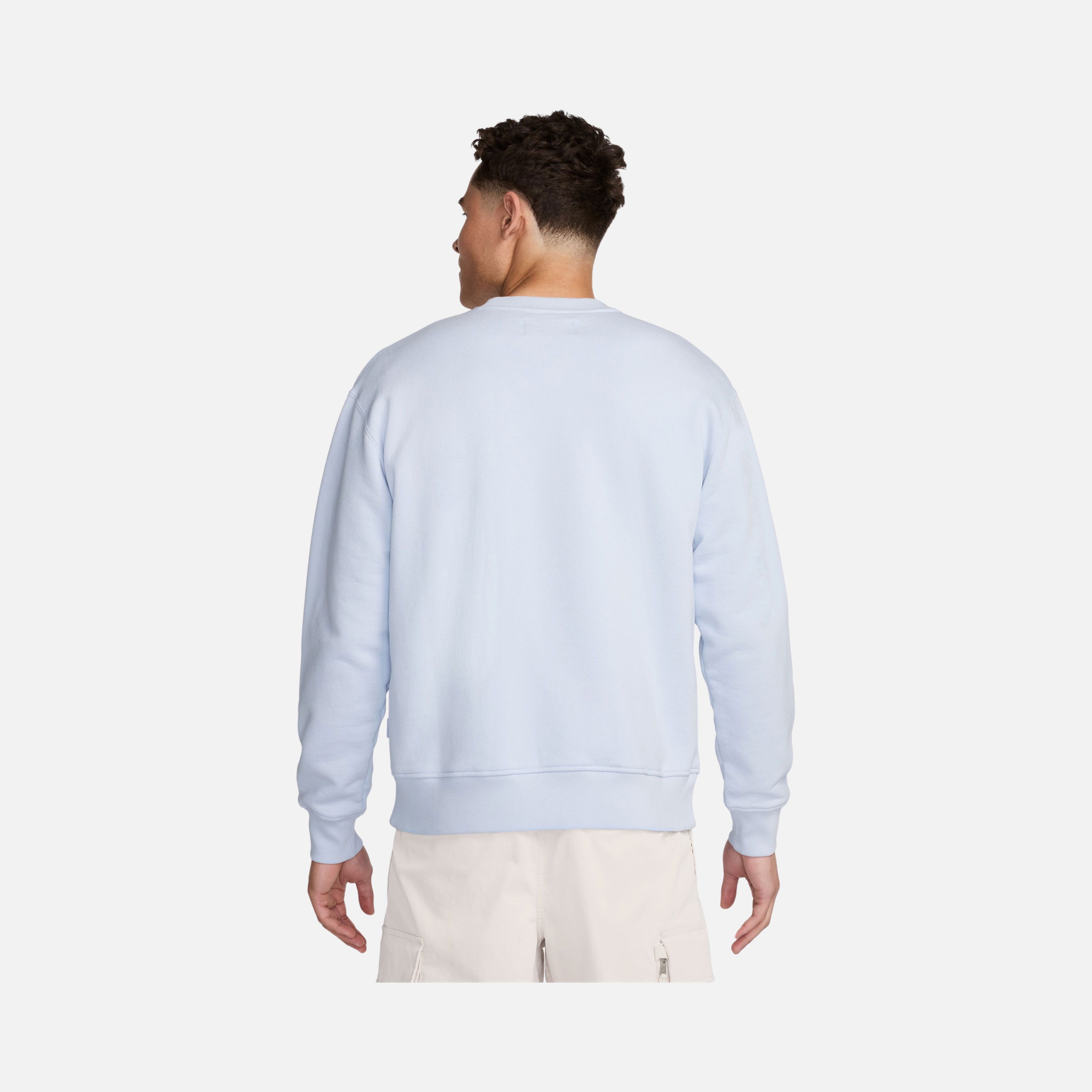 Nike Air Jordan Wordmark Fleece Crew-Neck Erkek Sweatshirt
