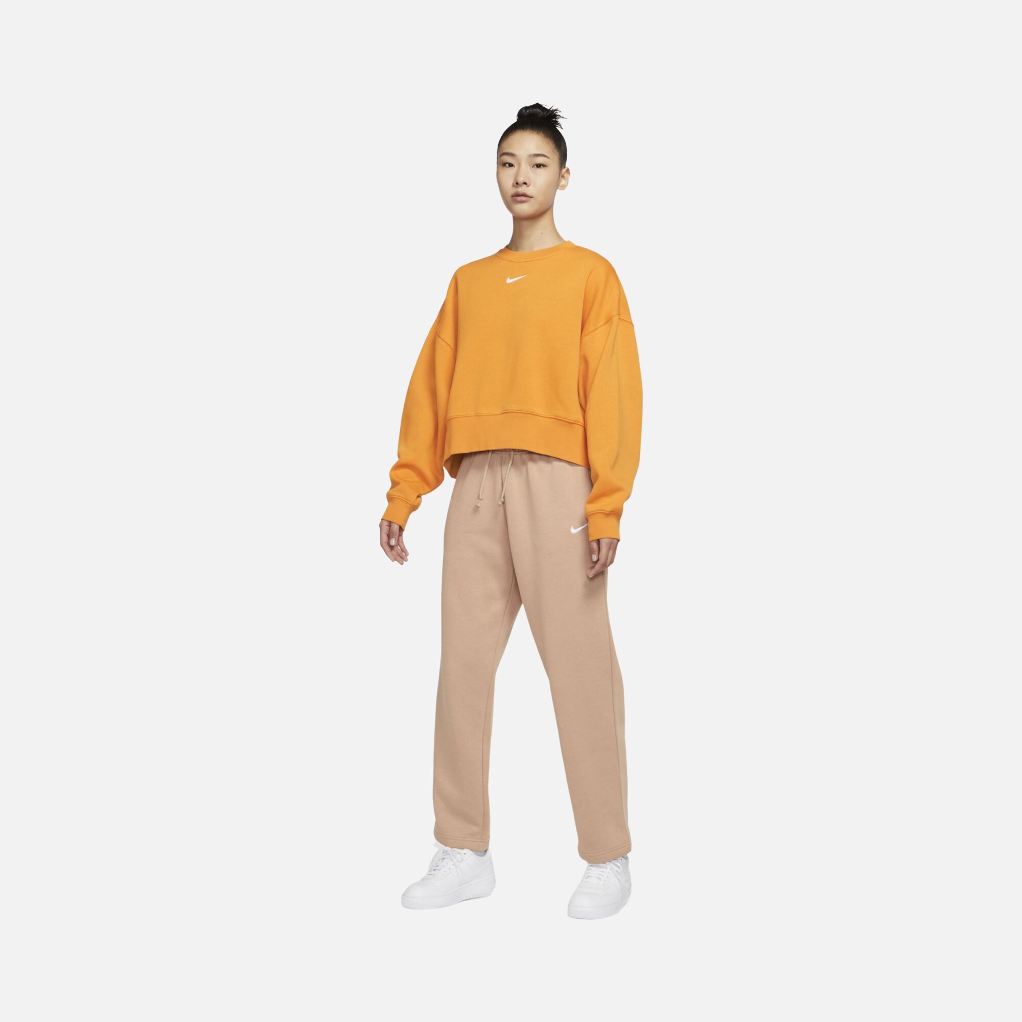 Nike Sportswear Phoenix Fleece Over-Oversized Crew-Neck Kadın Sweatshirt