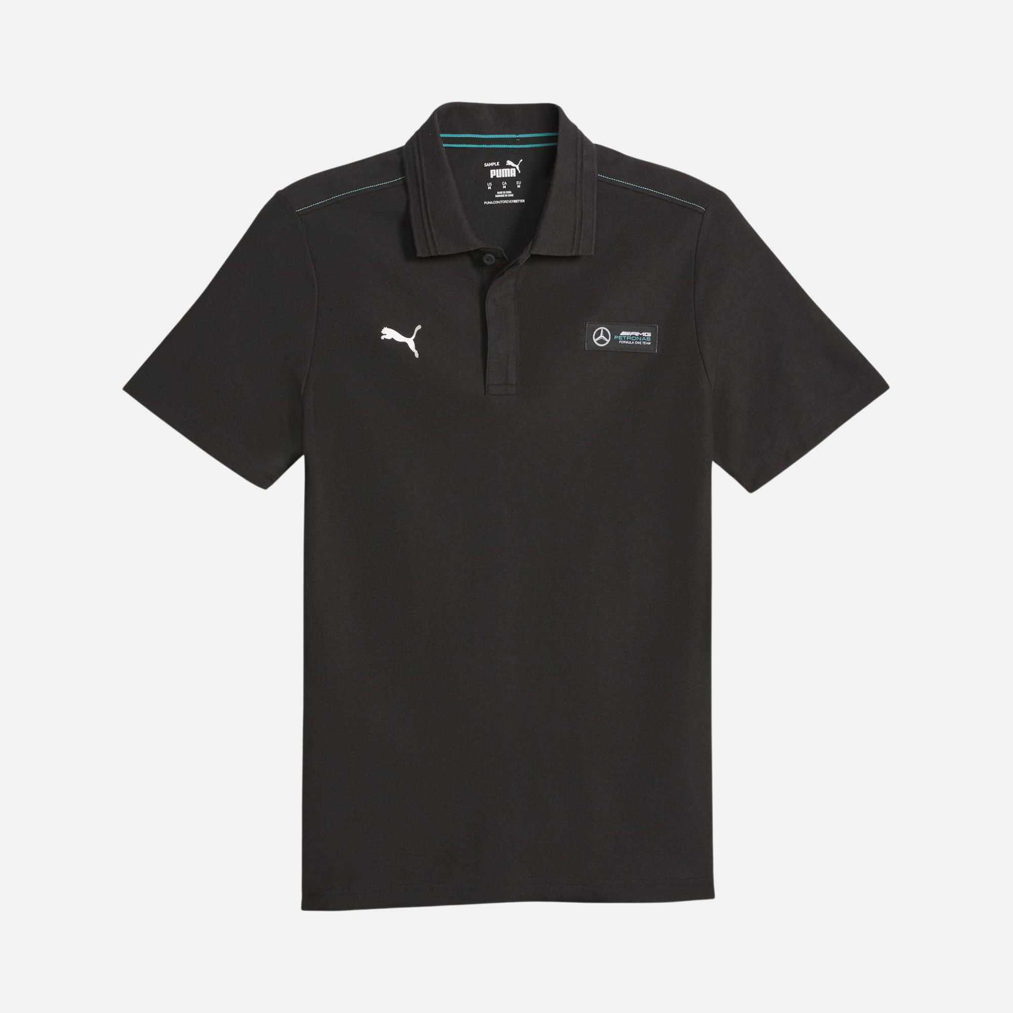 Puma Sportswear Mercedes-AMG F1 Petronas Polo Short-Sleeve Erkek Tişört