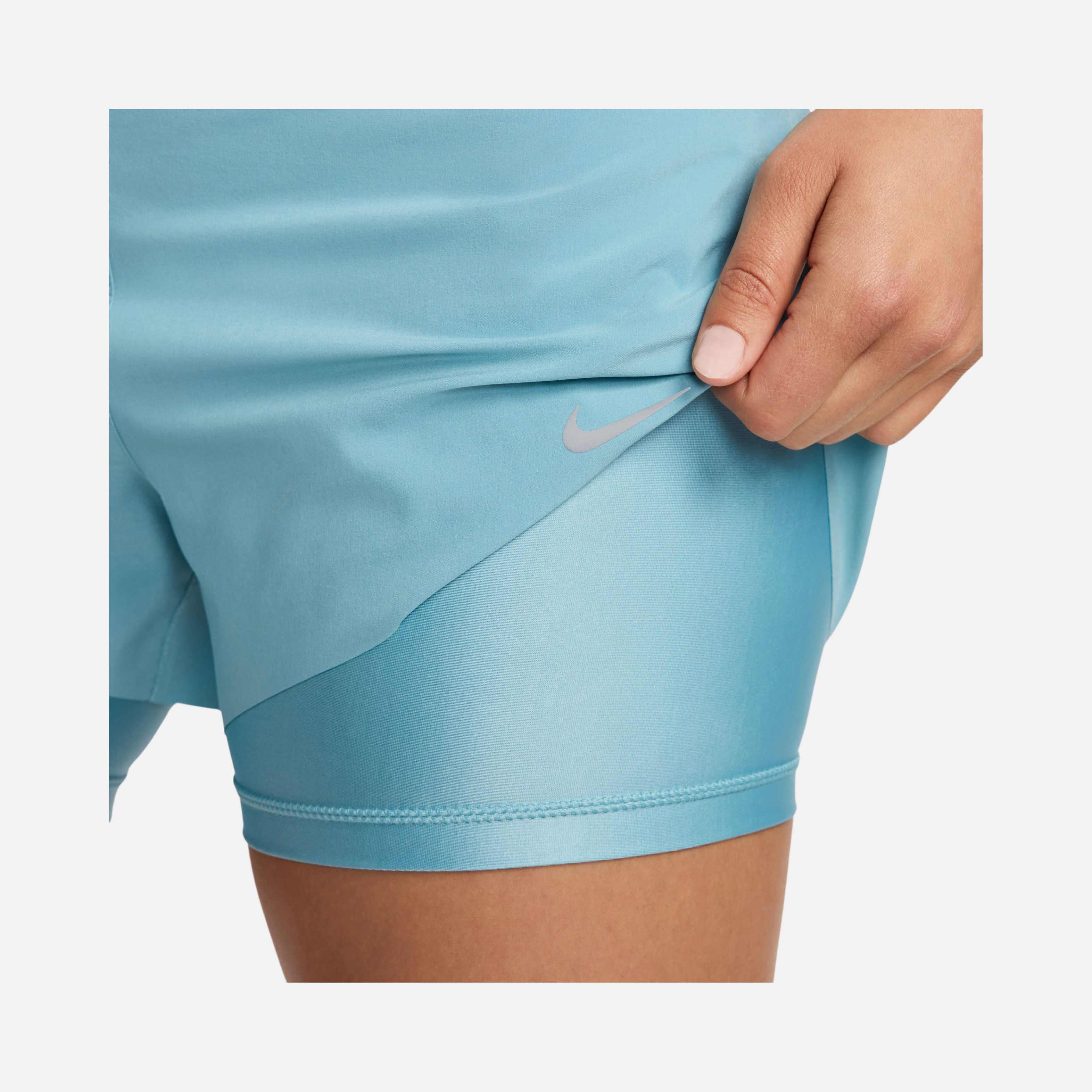 Nike Dri-Fit Swift Mid-Rise 8cm (approx.) 2-in-1 Running Kadın Şort