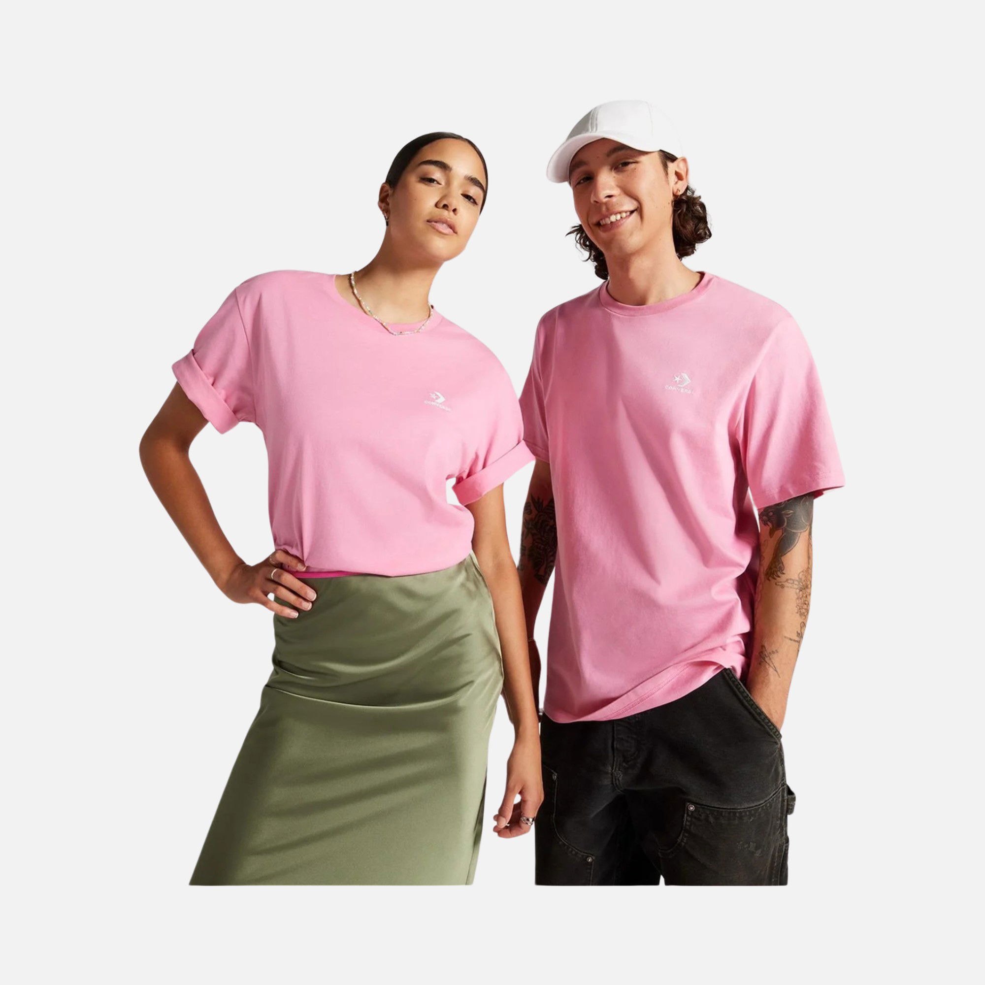 Converse Go To Embroidered Star Chevron Short-Sleeve Unisex Tişört