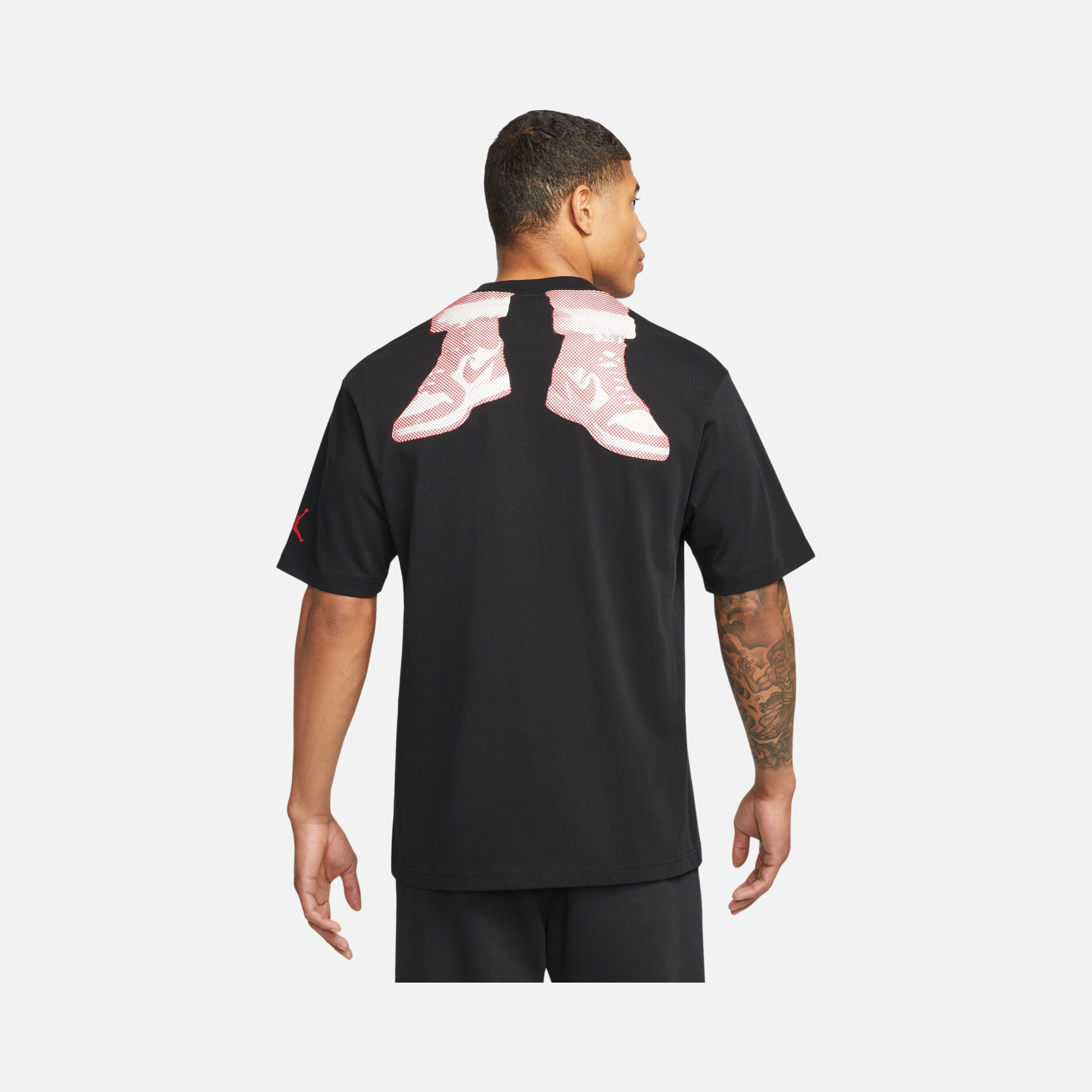 Nike Jordan Flight Fleece Essentials Graphic Short-Sleeve Erkek Tişört
