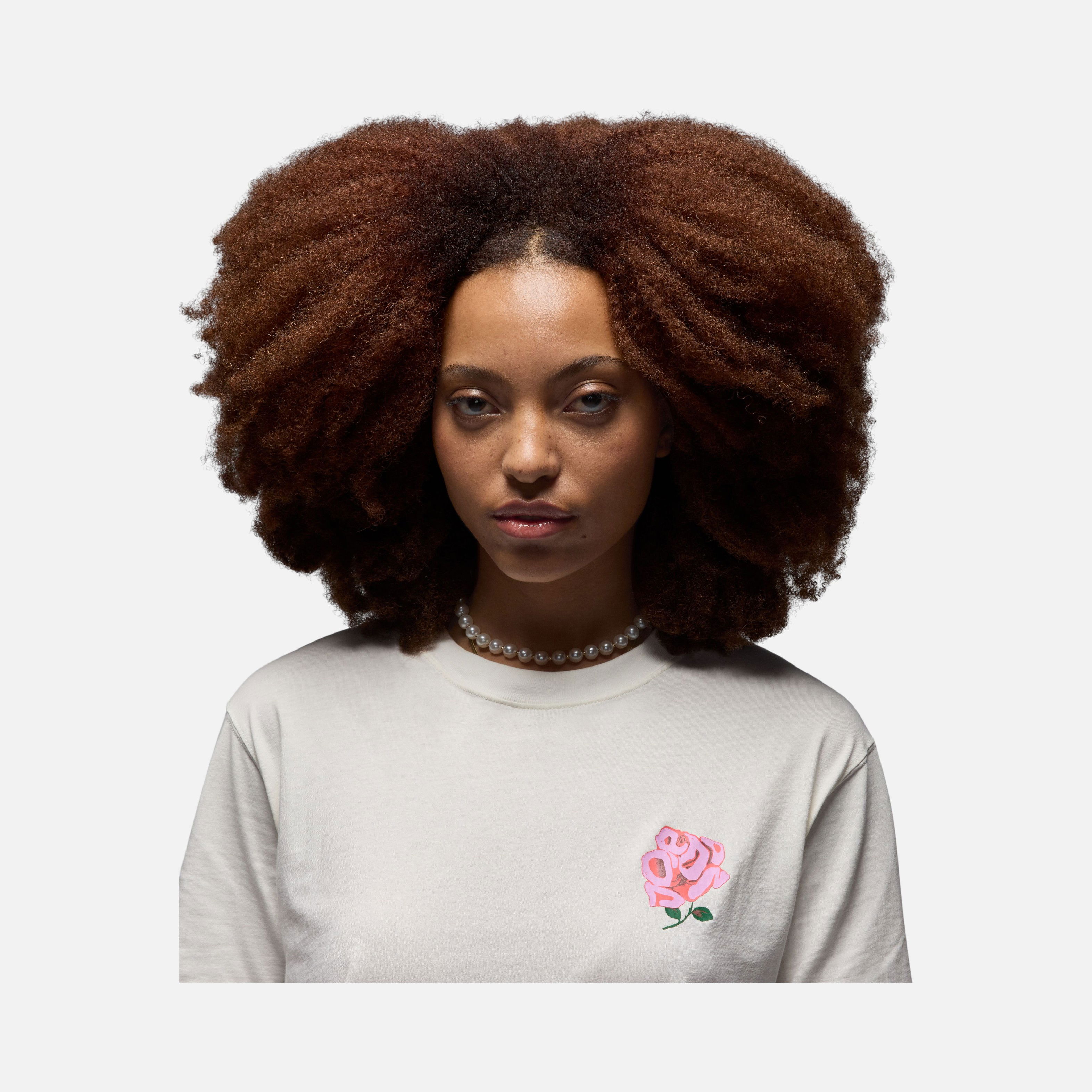 Nike Jordan Ss Gf Gfx Tee Rose Kadın Tişört