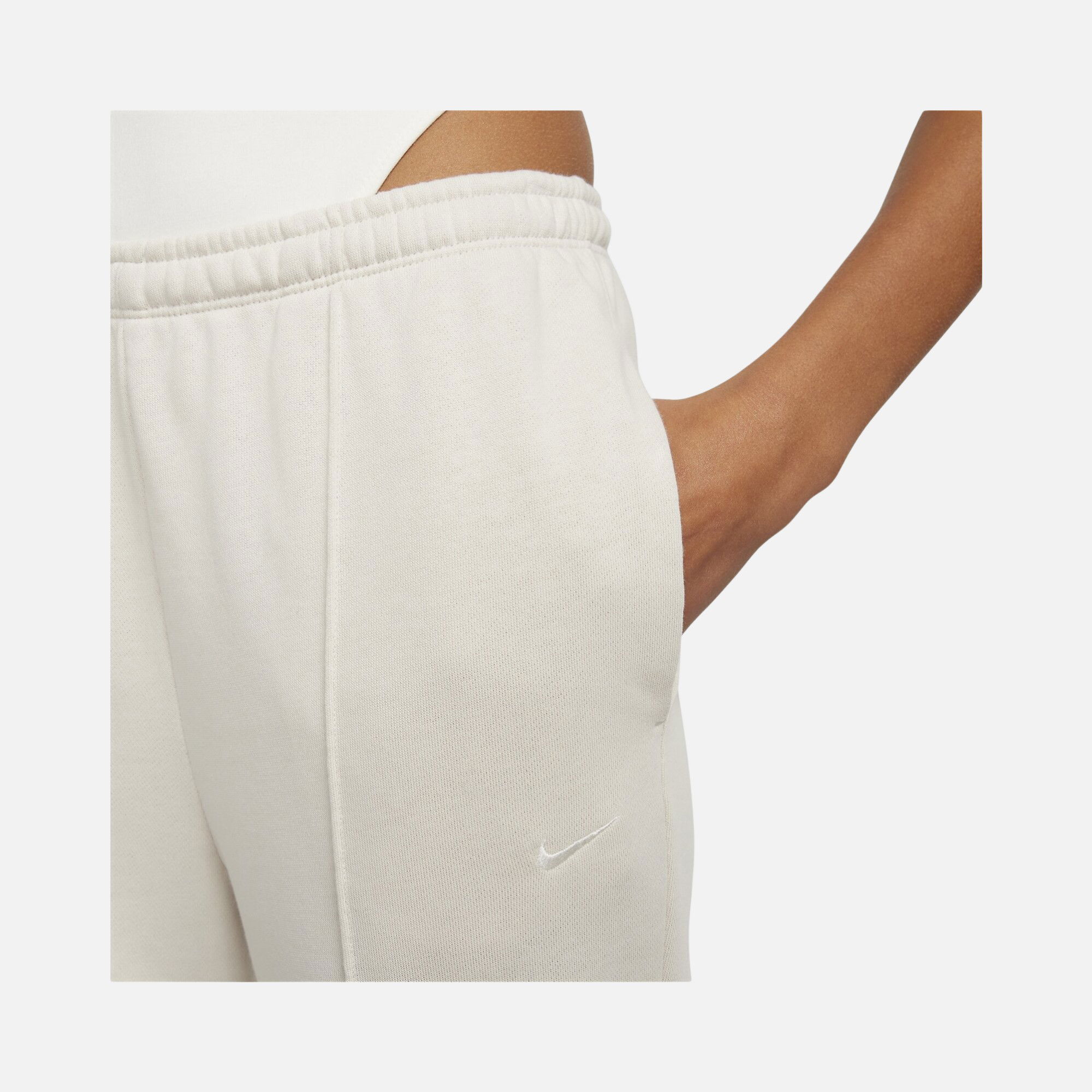Nike Sportswear Phoenix Fleece Chill French Terry  Slim High-Waisted Kadın Eşofman Altı