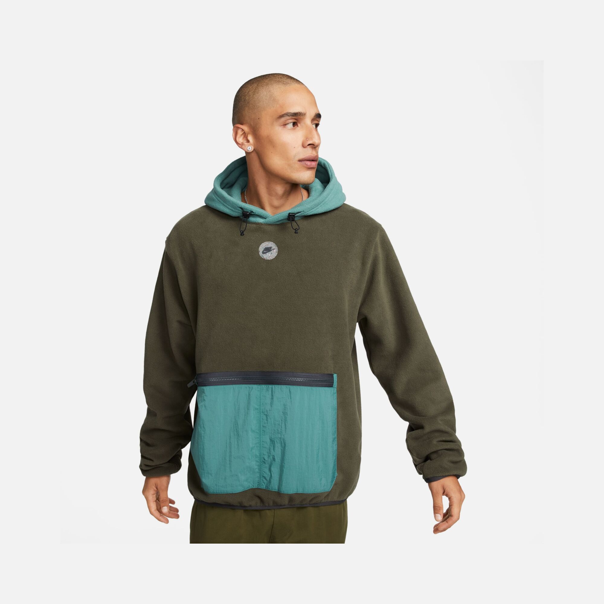 Nike Sportswear Therma-Fit Fleece Hoodie Erkek Sweatshirt