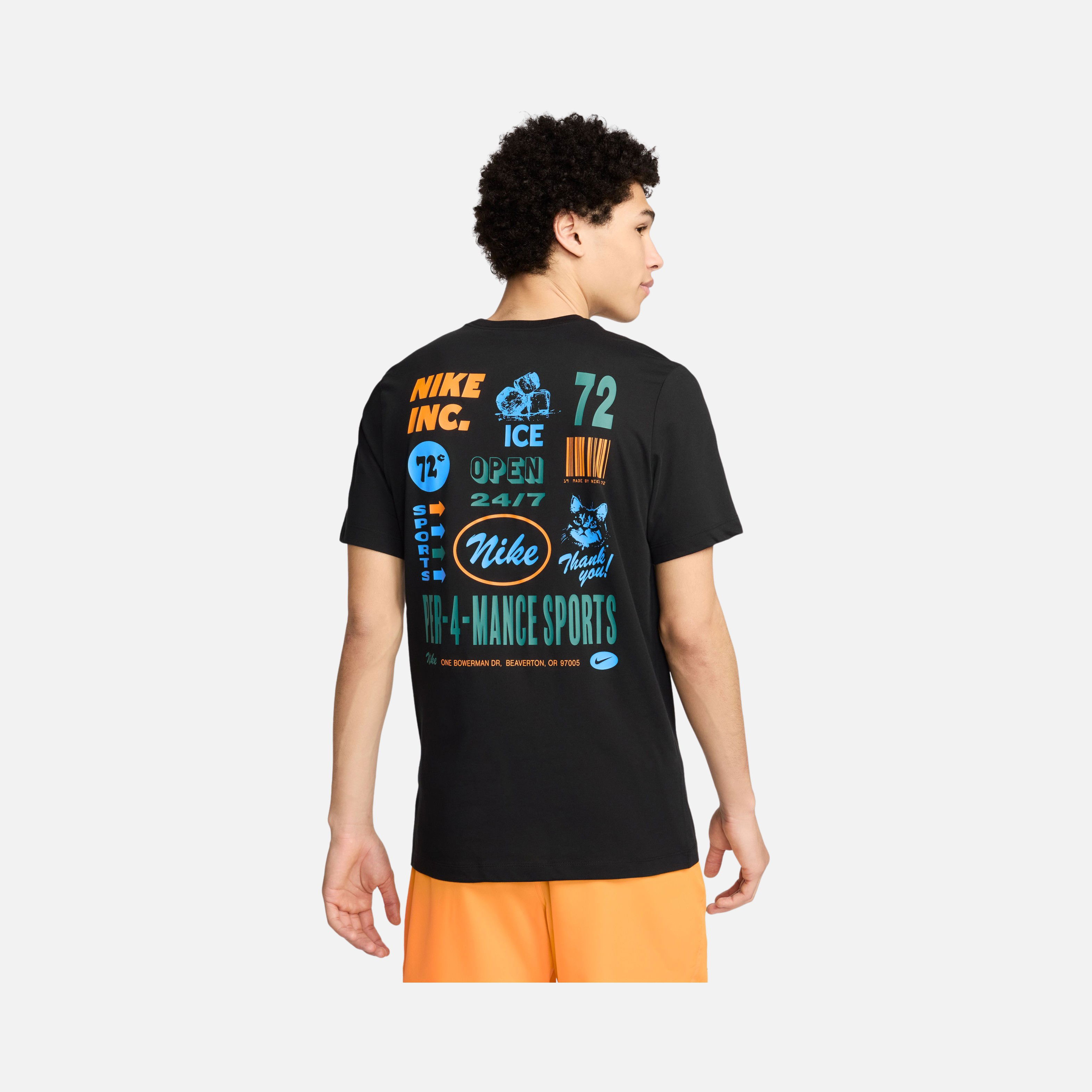 Nike Dri-Fit 3 ''Do Everything 24/7, 365'' Graphic Training Short-Sleeve Erkek Tişört