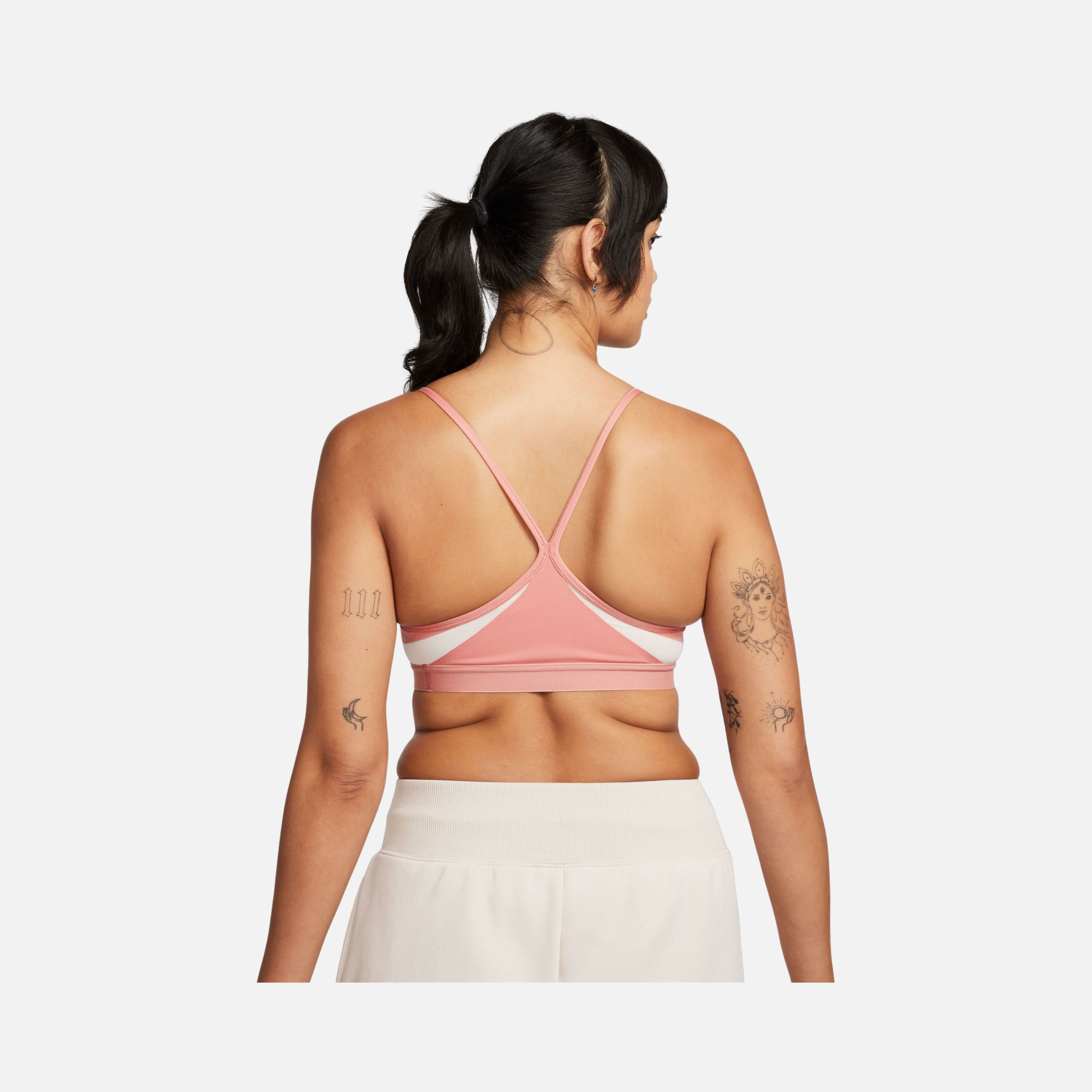 Nike Dri-Fit Indy V Neck Light-Support Sports Training Kadın Bra