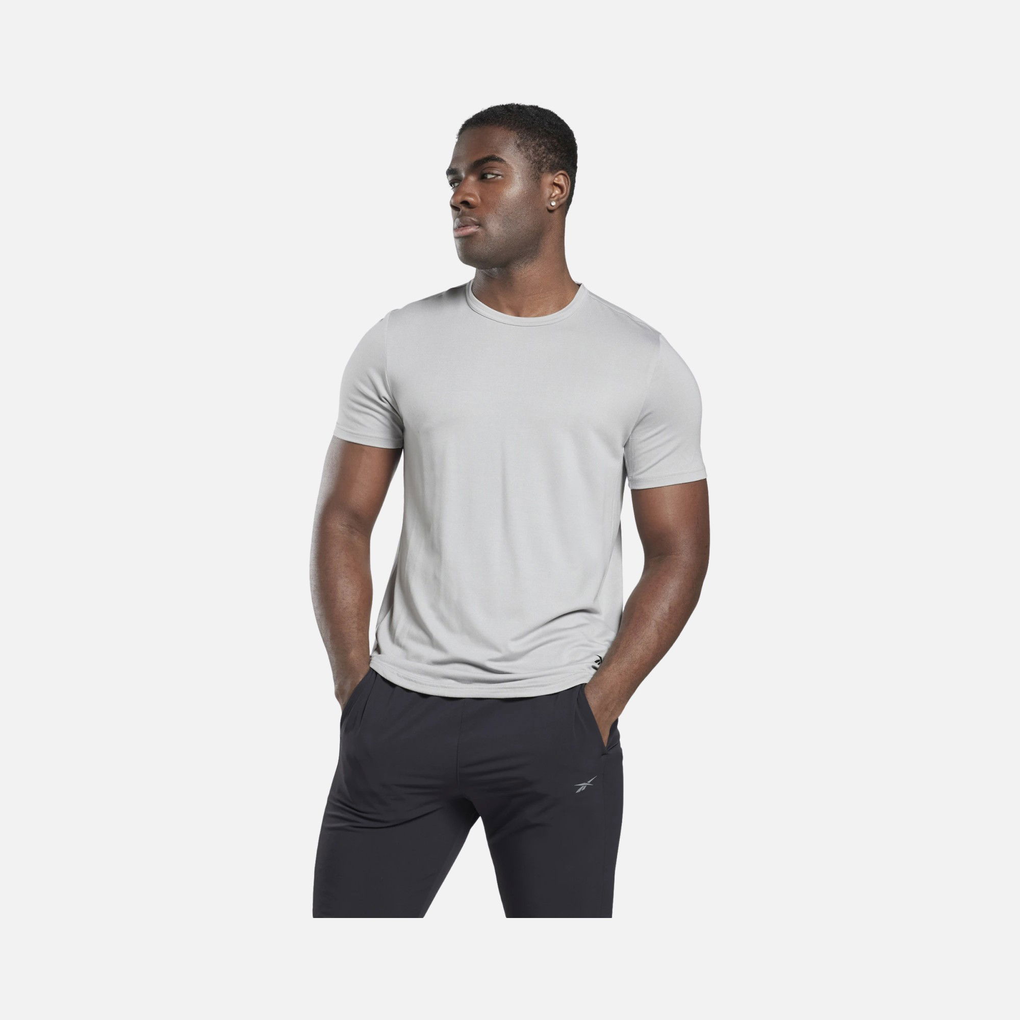 Reebok Actıvchıll+Dreamblend Gym & Trainning Short-Sleeve Erkek Tişört