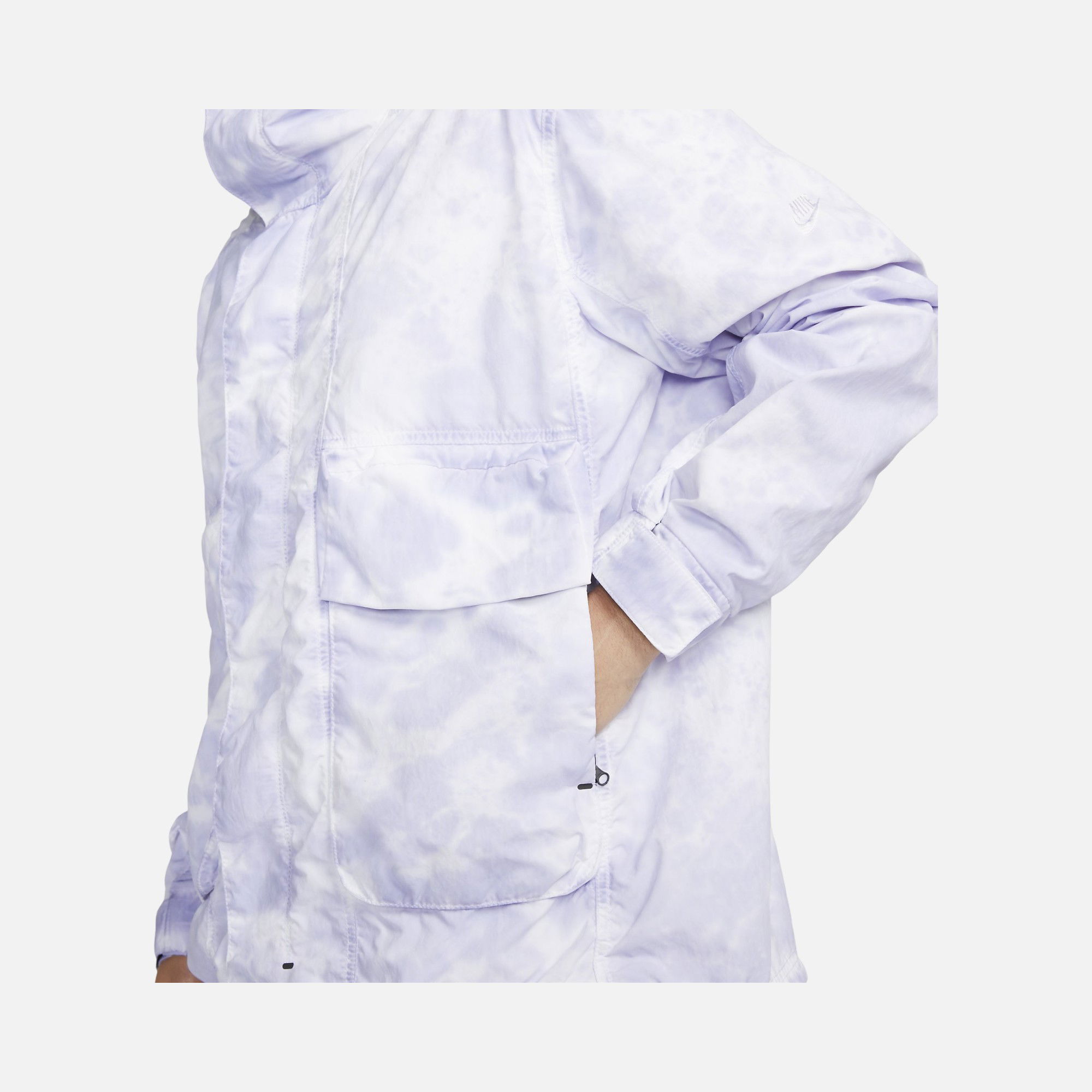 Nike Sportswear Tech Pack Woven Watercolor Full-Zip Hoodie Erkek Ceket