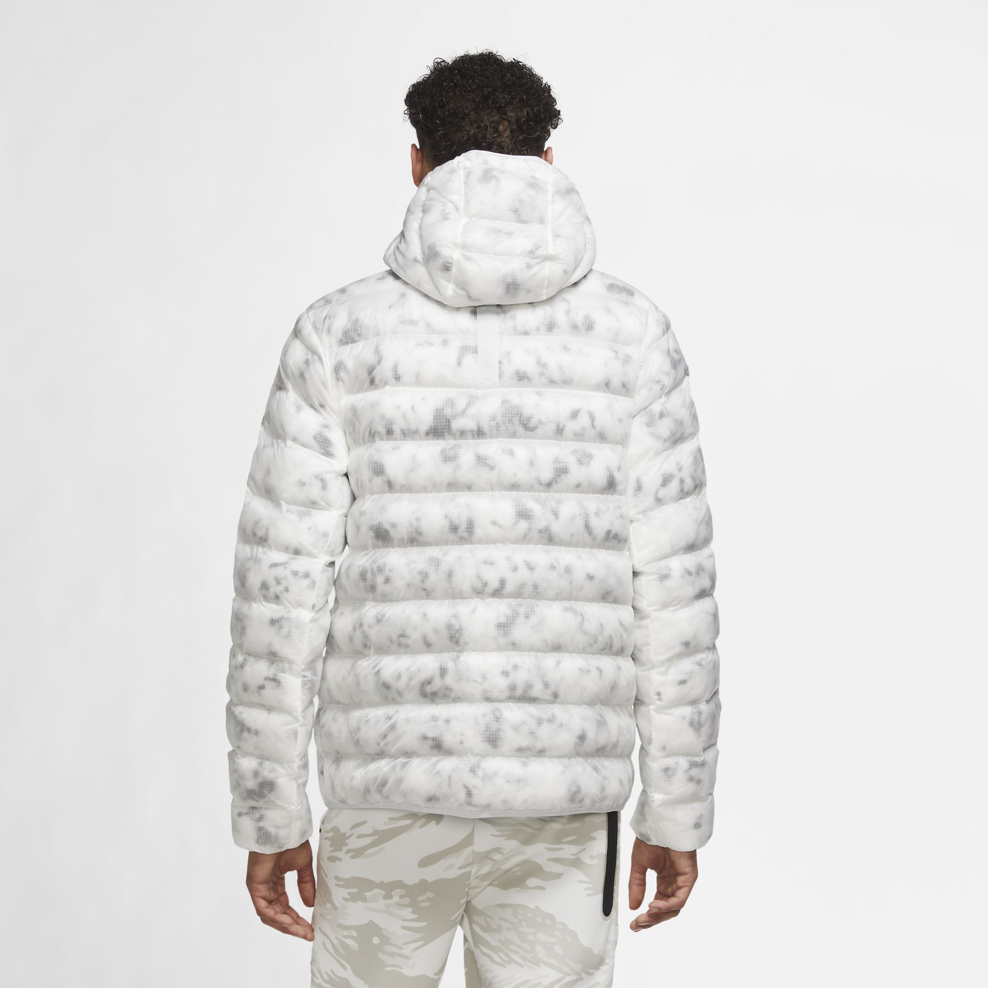 Nike Sportswear Marble EcoDown Full-Zip Hoodie Erkek Ceket