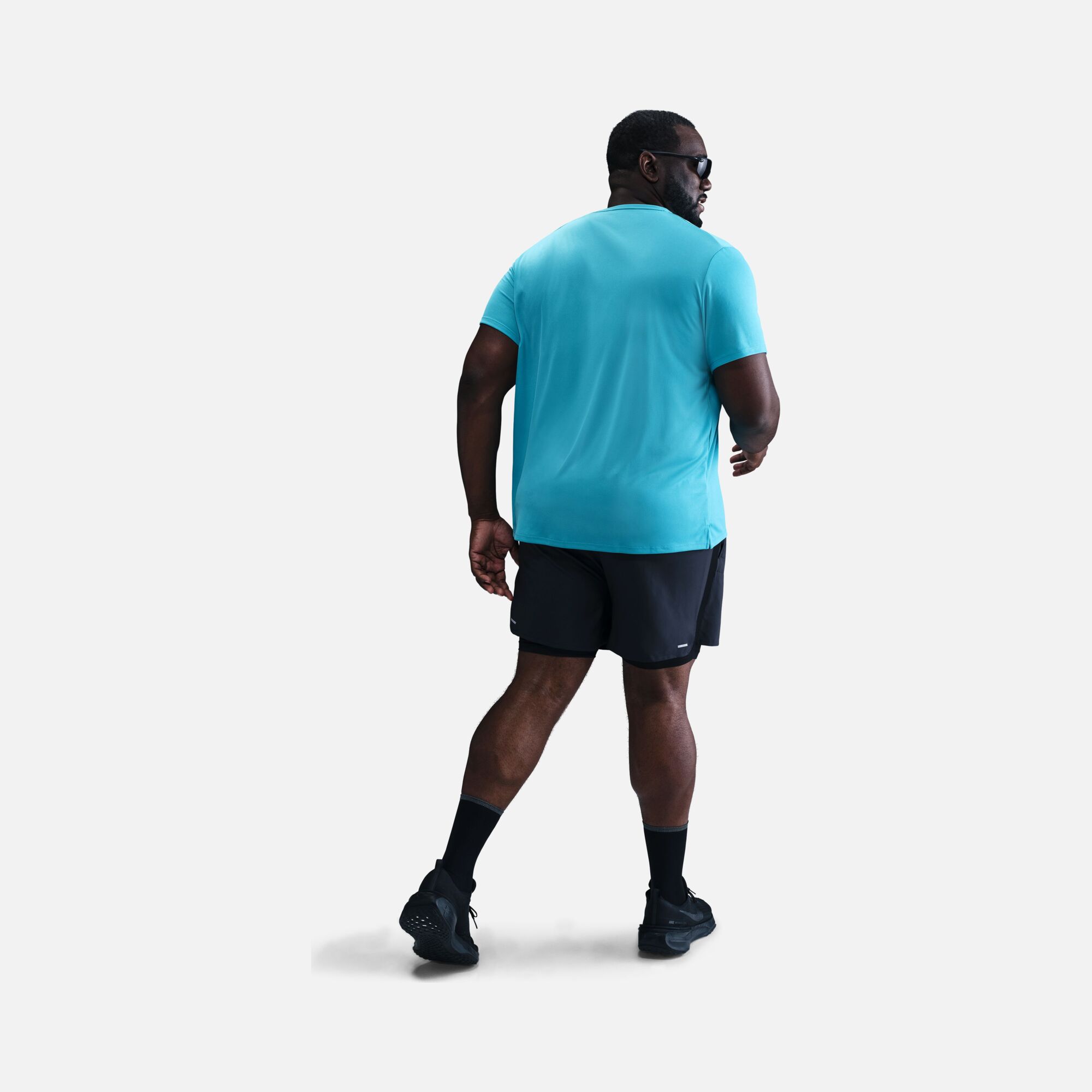 Nike Dri-Fit UV Miler Running Short-Sleeve Erkek Tişört