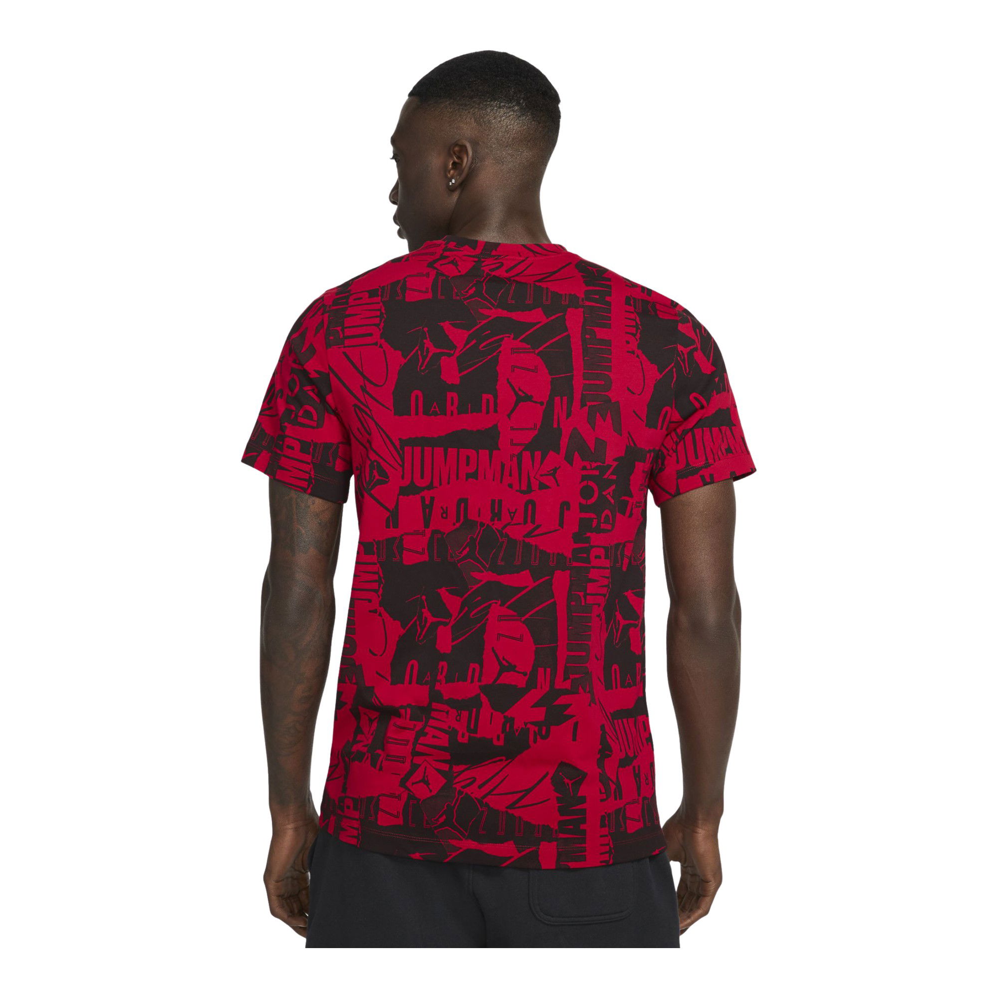Nike Jordan Jumpman Flight All-Over Printed Short-Sleeve Erkek Tişört