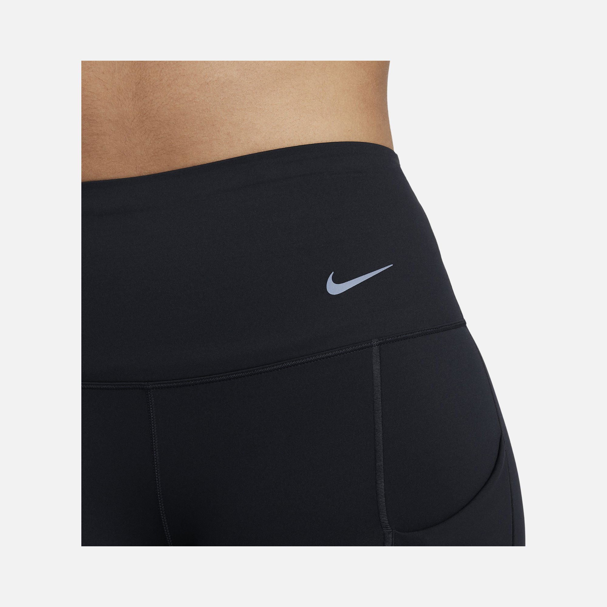 Nike Go Therma-Fit High-Waisted 7/8 With Pockets Training Kadın Tayt