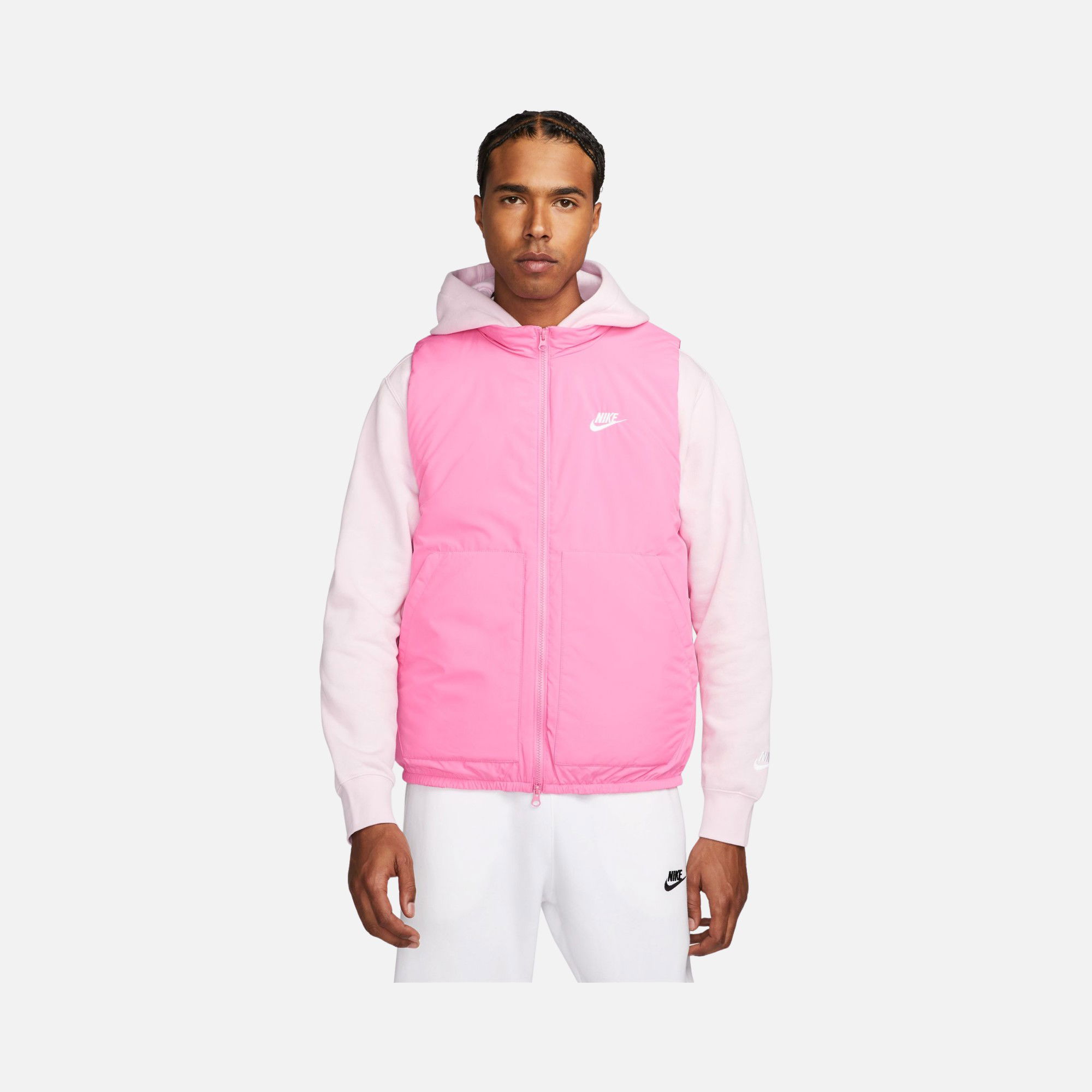 Nike Sportswear Therma-Fit Club Woven Insulated Full-Zip Erkek Yelek