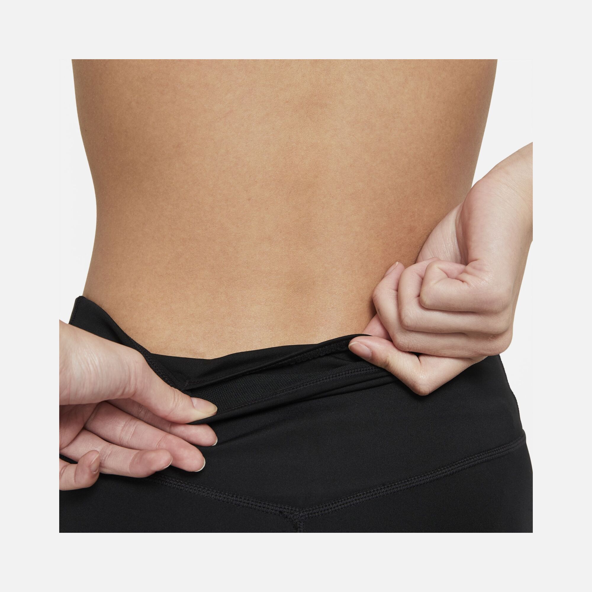 Nike Dri-Fit One Mid-Rise Training Kadın Tayt