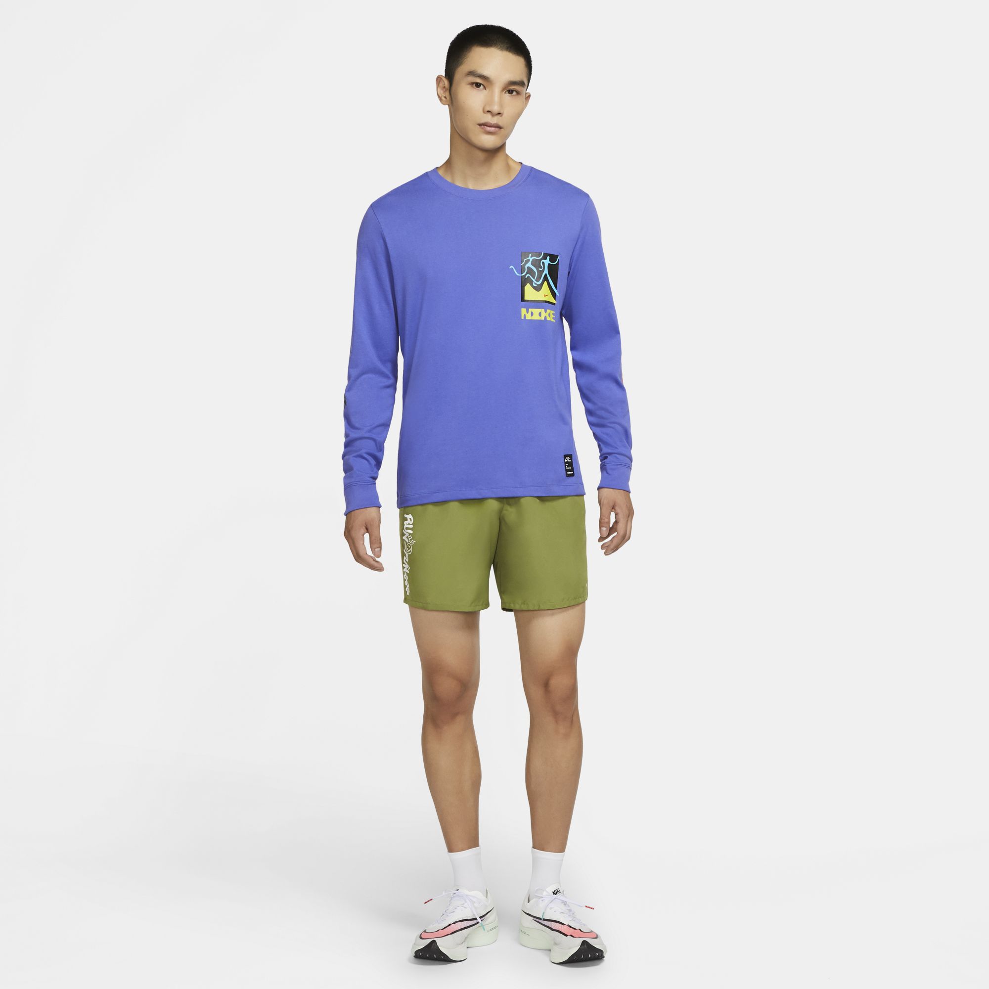 Nike Dri-Fit A.I.R. Long-Sleeve Erkek Tişört