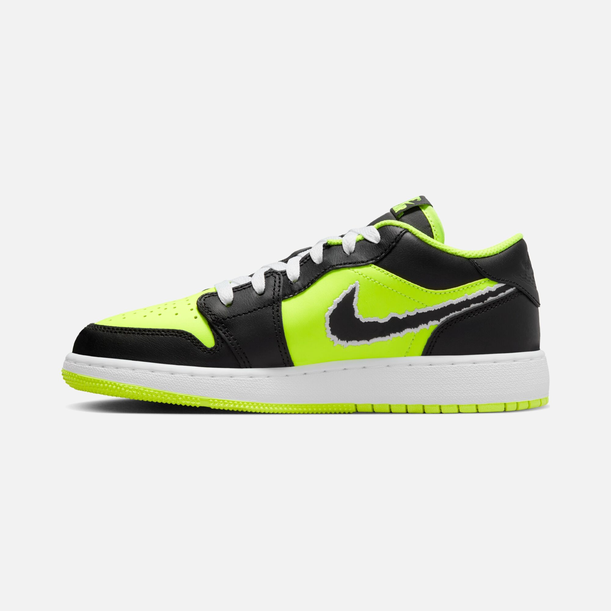 Nike Air Jordan 1 Low SE ''Torn Swoosh & Claw Marks'' (GS) Spor Ayakkabı